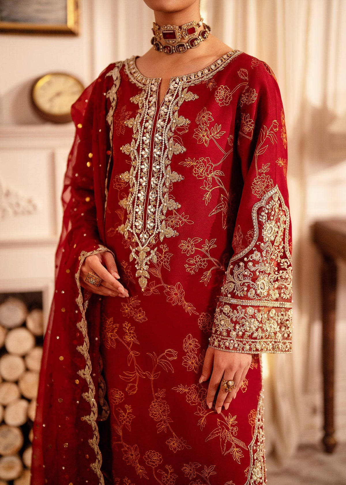 Nuriyaa | Seef Formals | Mehmar -  Nuriyaa Luxury Pret - Original Designer Dress - House of Maryam