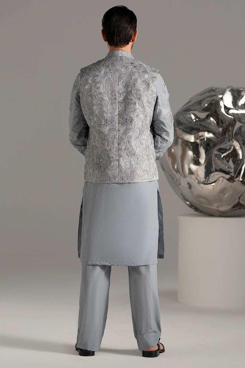 Republic By Omar Farooq | Luxury Rtw | 'Nilam' Waistcoat -  Republic by Omar Farooq Luxury RTW - Original Designer Dress - House of Maryam