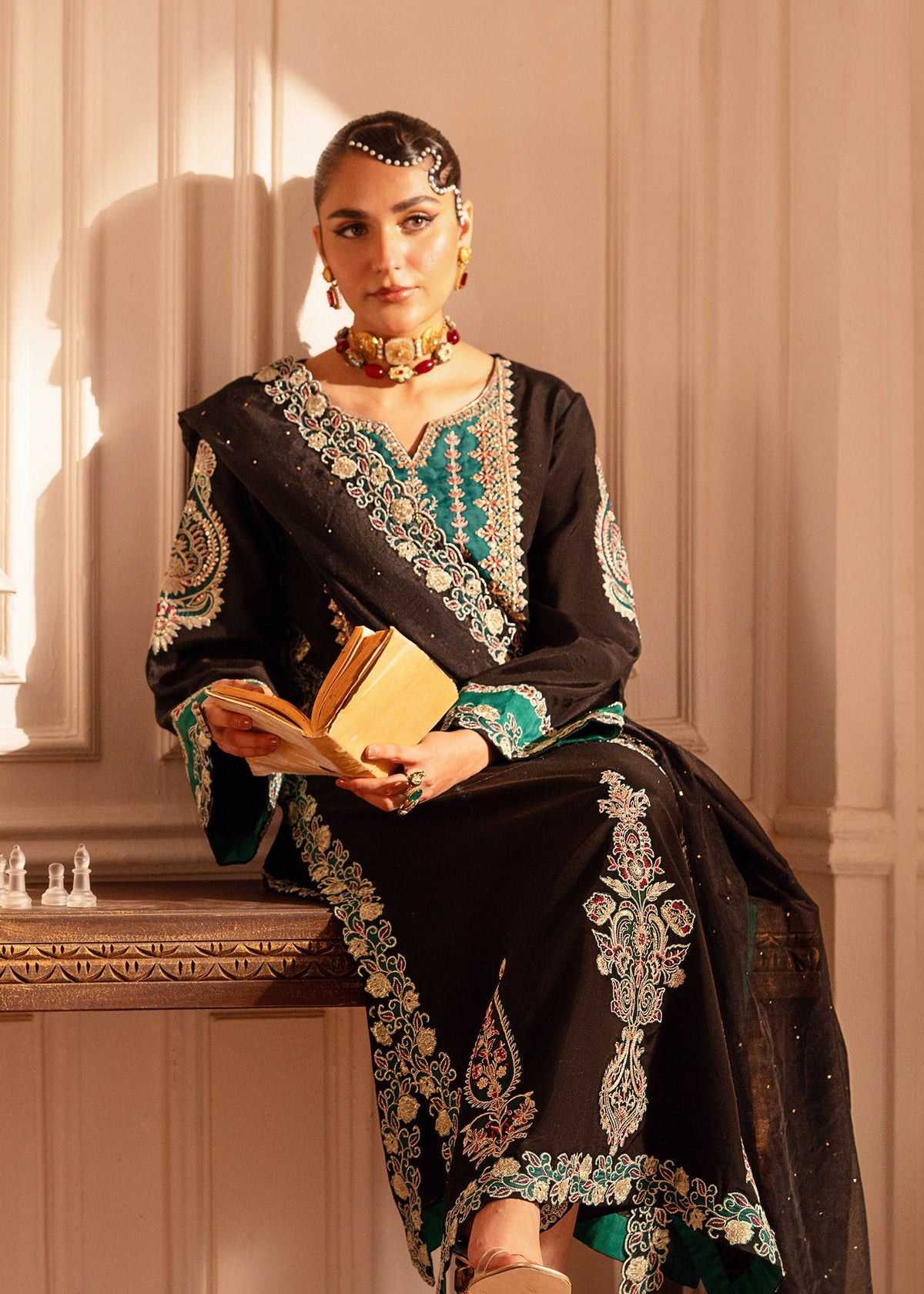 Nuriyaa | Seef Formals | Almas -  Nuriyaa Luxury Pret - Original Designer Dress - House of Maryam