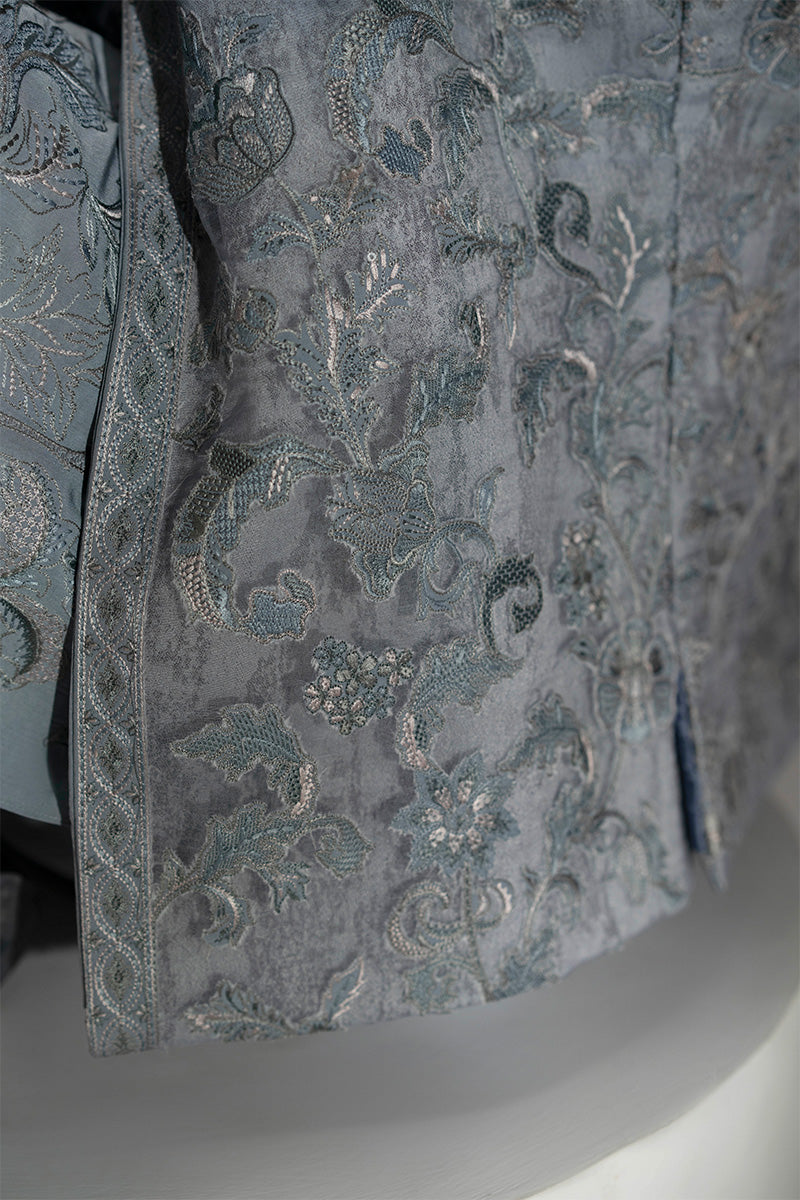 Republic By Omar Farooq | Luxury Rtw | 'Nilam' Waistcoat -  Republic by Omar Farooq Luxury RTW - Original Designer Dress - House of Maryam