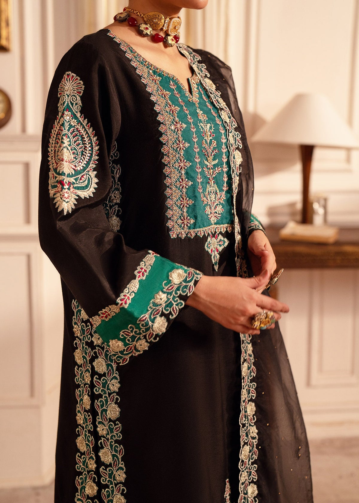 Nuriyaa | Seef Formals | Almas -  Nuriyaa Luxury Pret - Original Designer Dress - House of Maryam