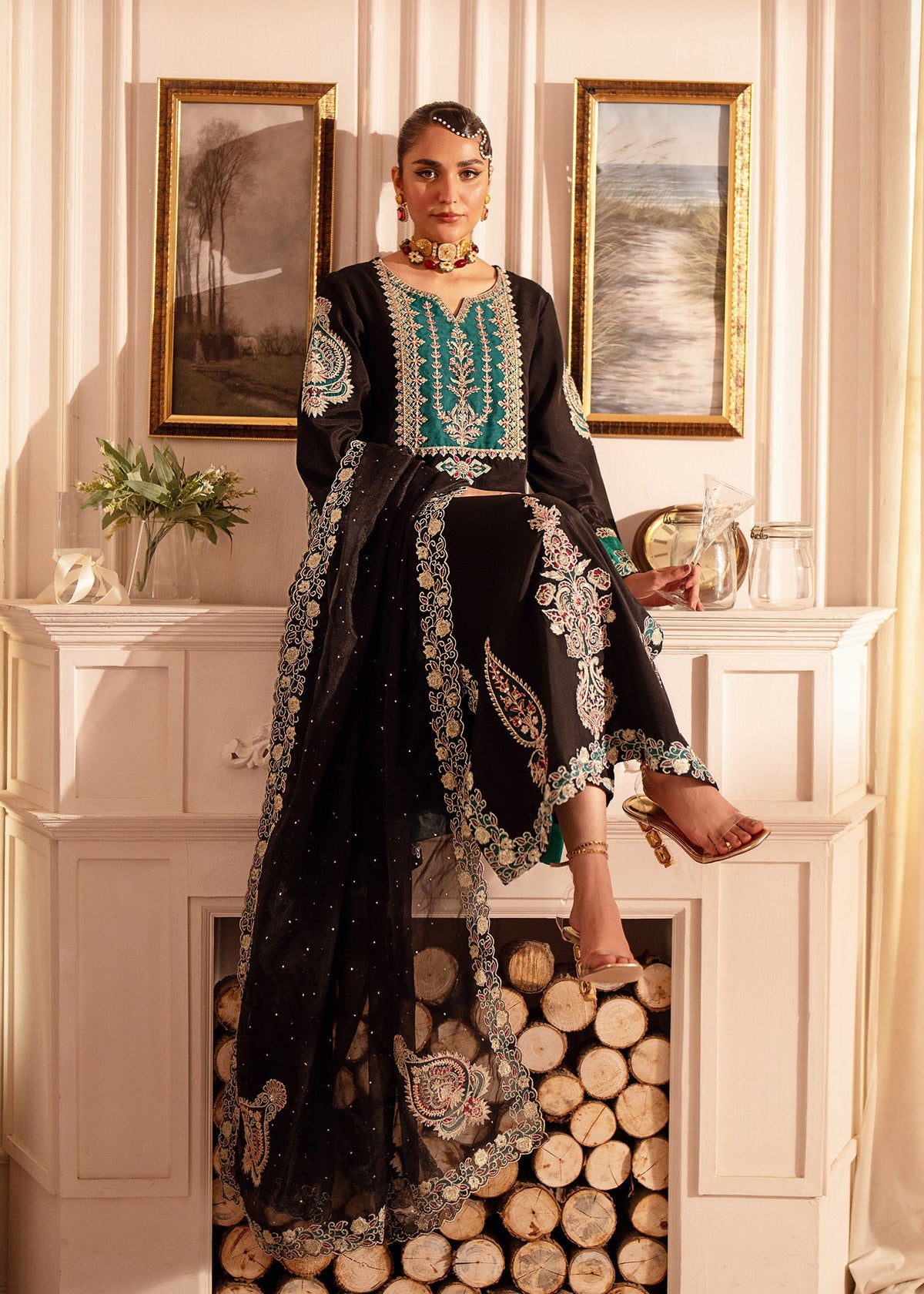 Nuriyaa | Seef Formals | Almas -  Nuriyaa Luxury Pret - Original Designer Dress - House of Maryam