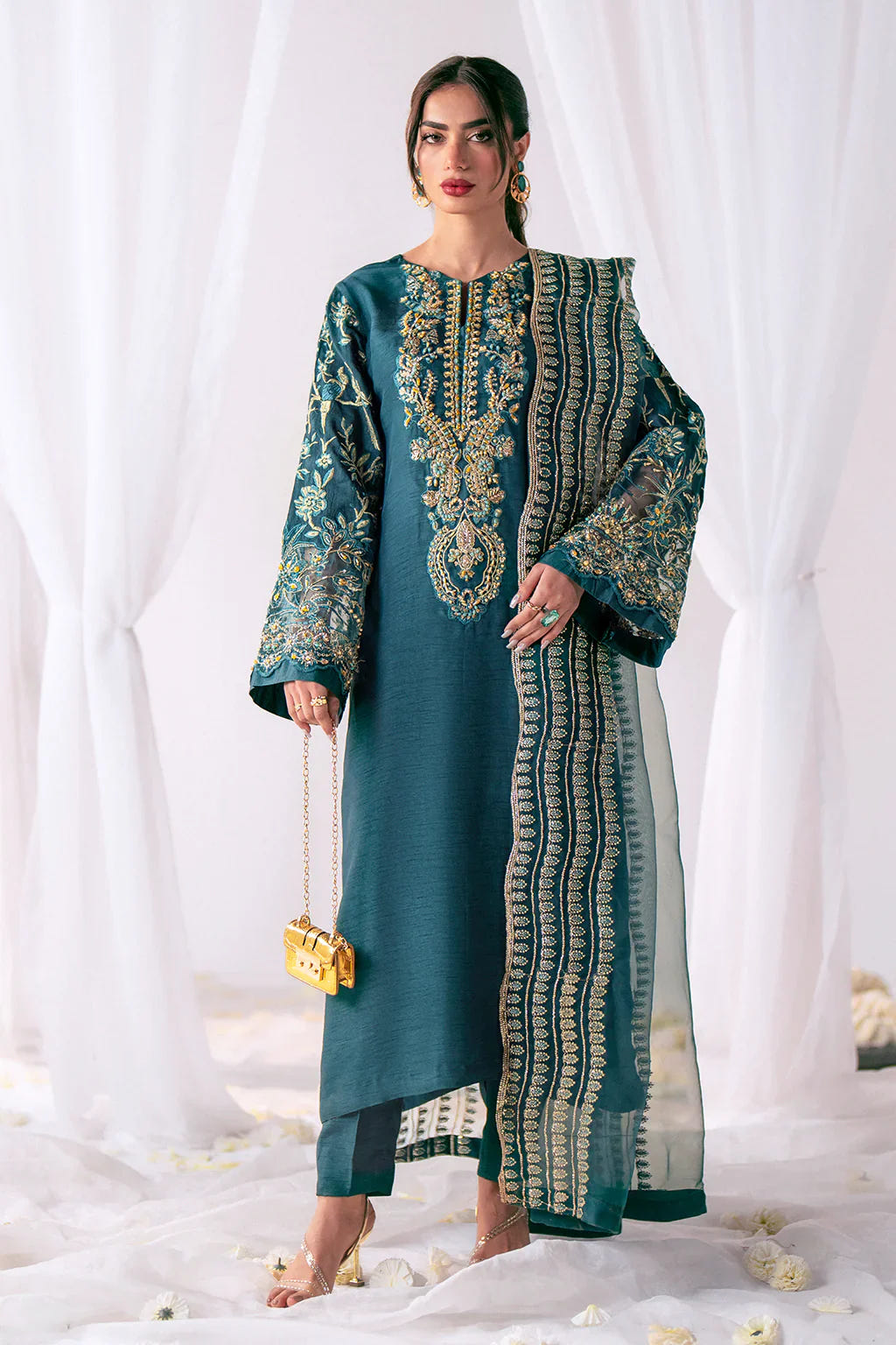 AJR Couture | Luxe Pret Eid | NORA -  AJR Couture Luxury - Original Designer Dress - House of Maryam