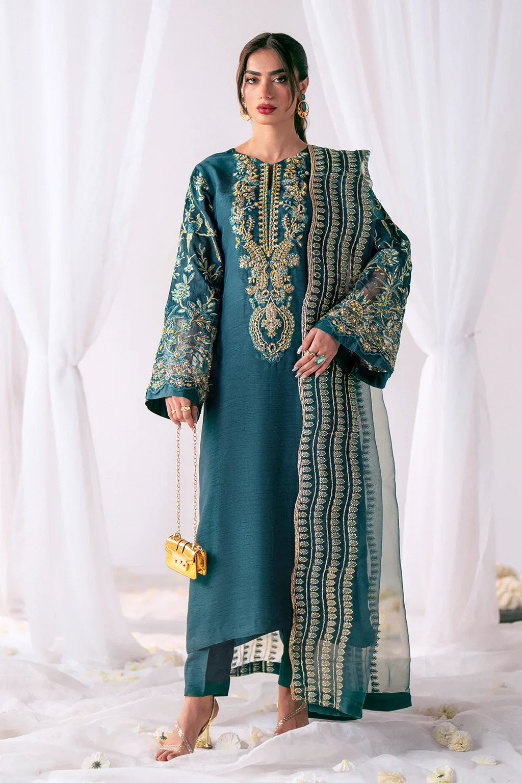 AJR Couture | Luxe Pret Eid | NORA -  AJR Couture Luxury - Original Designer Dress - House of Maryam