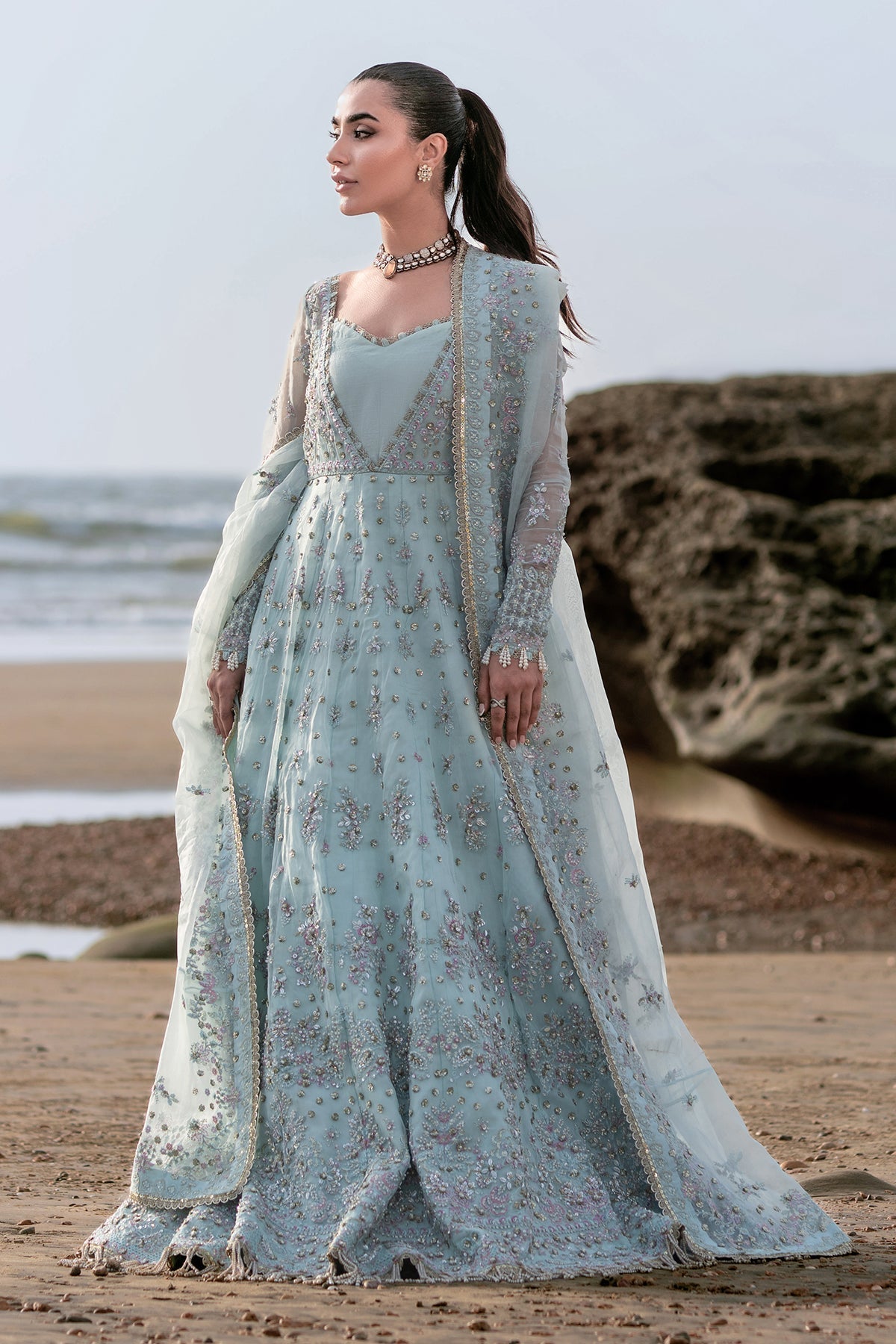 Emaan Adeel | Kamari Reveuse Wedding Formals | LUNYA by Designer Emaan Adeel - House of Maryam - Pakistani Designer Ethnic Wear in {{ shop.shopifyCountryName }}