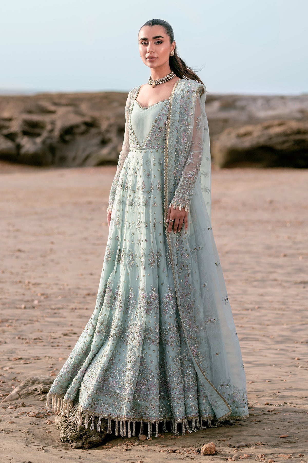 Emaan Adeel | Kamari Reveuse Wedding Formals | LUNYA by Designer Emaan Adeel - House of Maryam - Pakistani Designer Ethnic Wear in {{ shop.shopifyCountryName }}