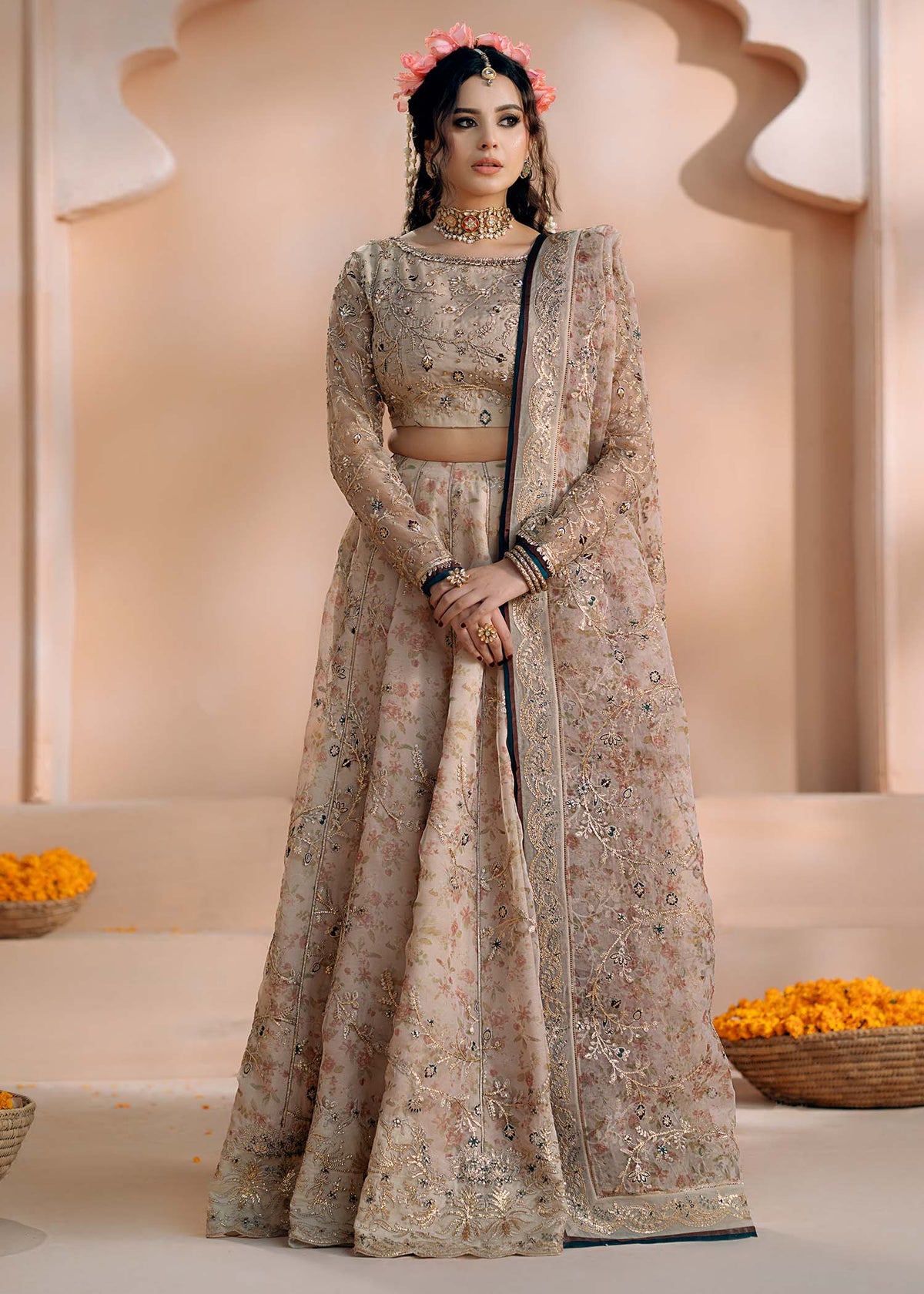 Fozia Khalid | Chamakh Dhamakh Wedding Festivity | Rasam -  Fozia Khalid Ladies Clothes - Original Designer Dress - House of Maryam
