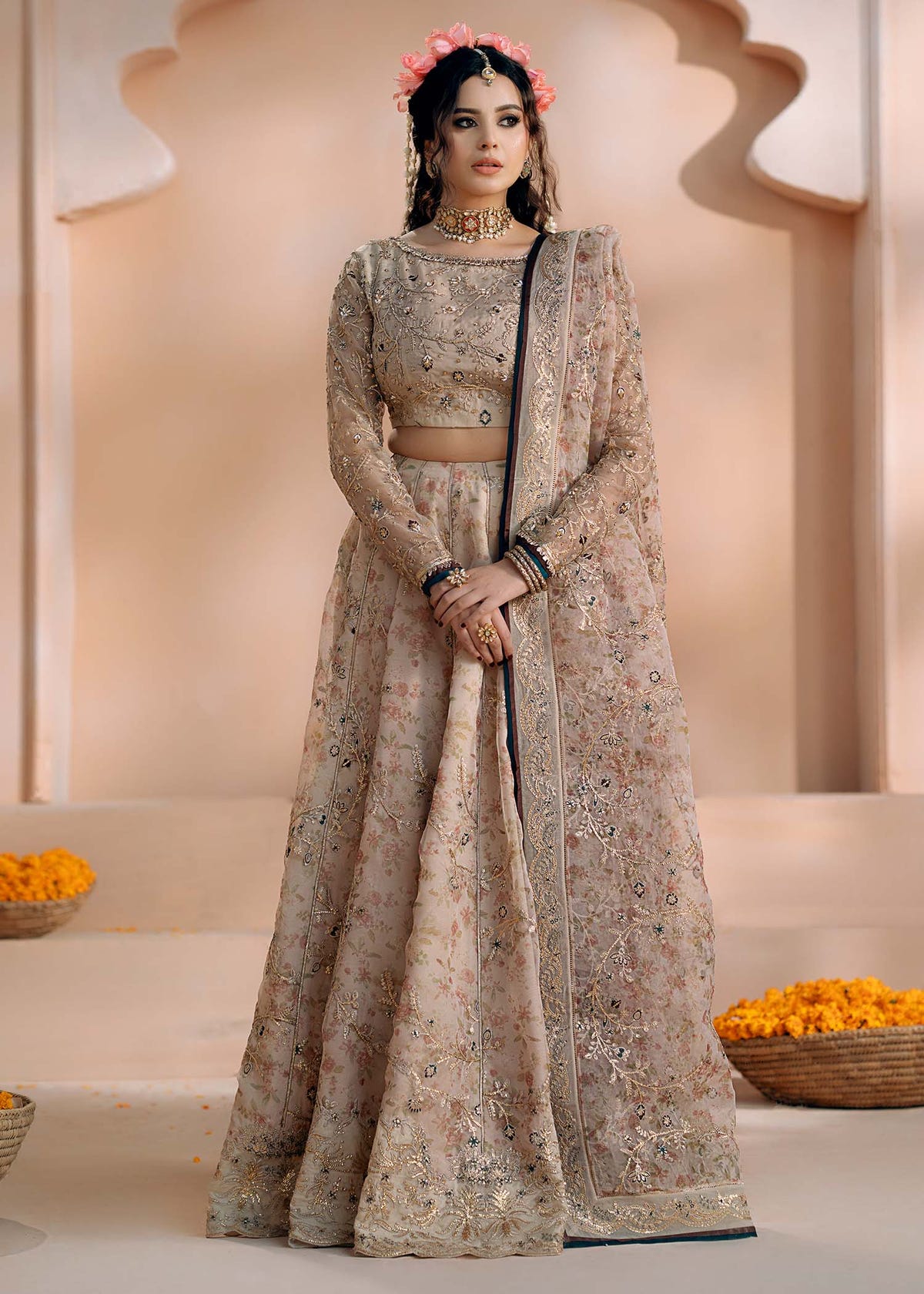 Fozia Khalid | Chamakh Dhamakh Wedding Festivity | Rasam -  Fozia Khalid Ladies Clothes - Original Designer Dress - House of Maryam