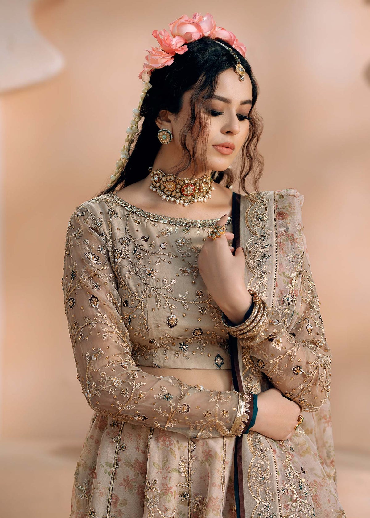 Fozia Khalid | Chamakh Dhamakh Wedding Festivity | Rasam -  Fozia Khalid Ladies Clothes - Original Designer Dress - House of Maryam