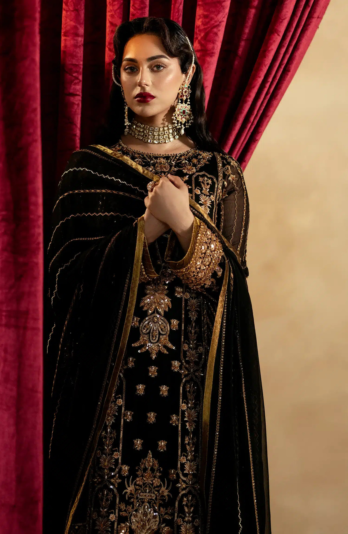 Maryum N Maria | Zamani Beghum Formals 23 | Amber-(MW23-519) -  Maryum N Maria Bridal - Original Designer Dress - House of Maryam