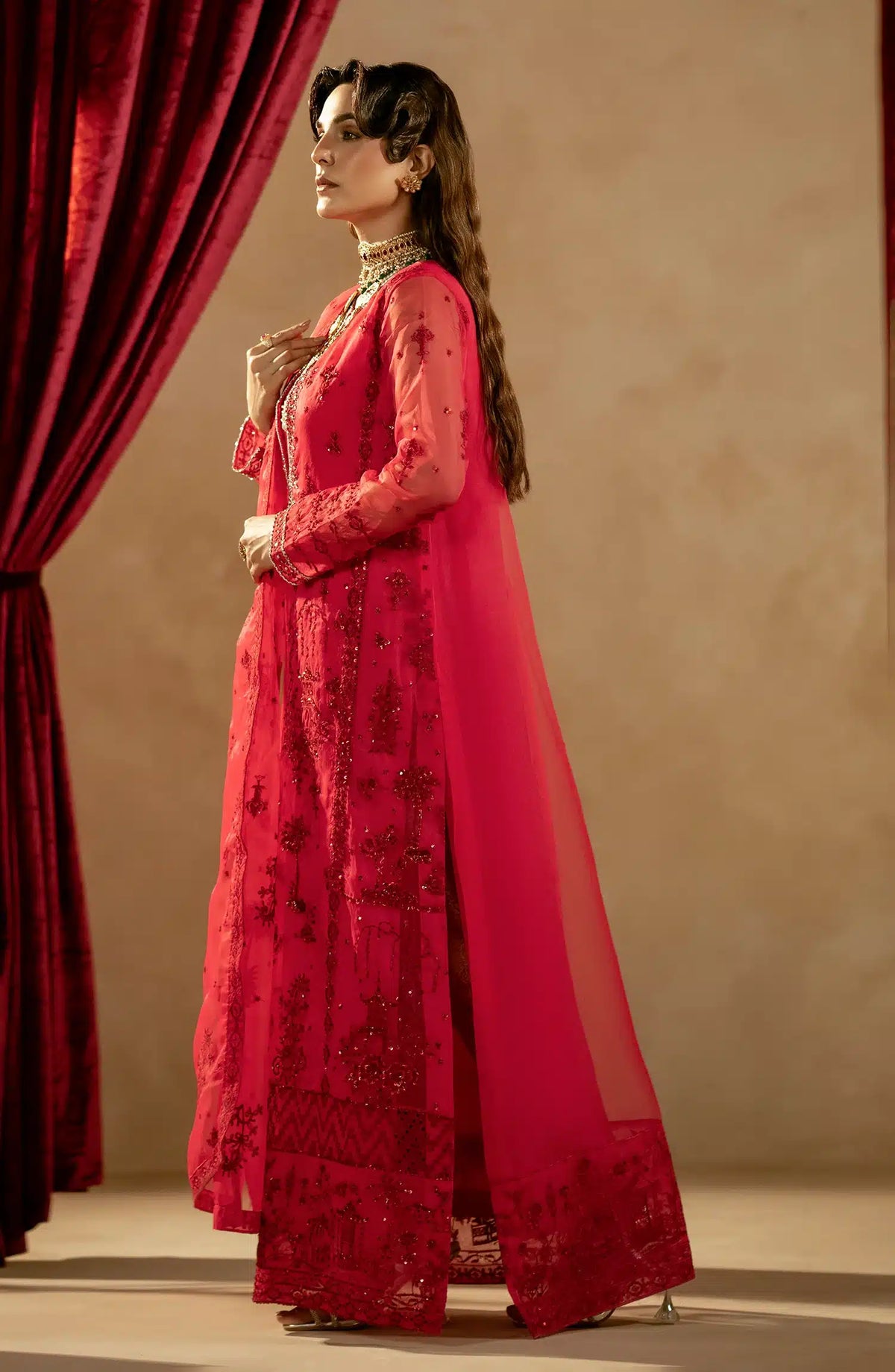 Maryum N Maria | Zamani Beghum Formals 23 | Tourmaline-(MW23-513) -  Maryum N Maria Formal - Original Designer Dress - House of Maryam