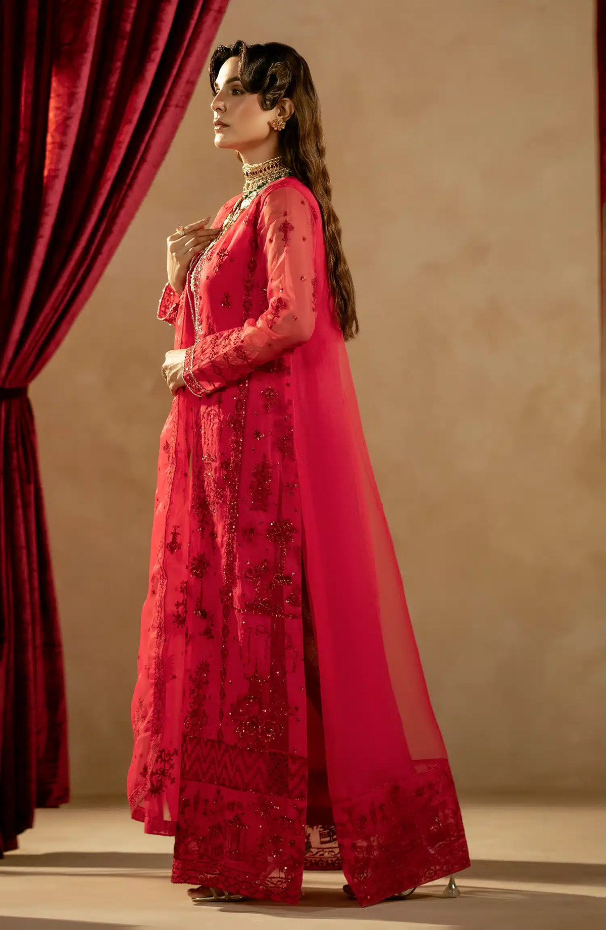 Maryum N Maria | Zamani Beghum Formals 23 | Tourmaline-(MW23-513) -  Maryum N Maria Formal - Original Designer Dress - House of Maryam