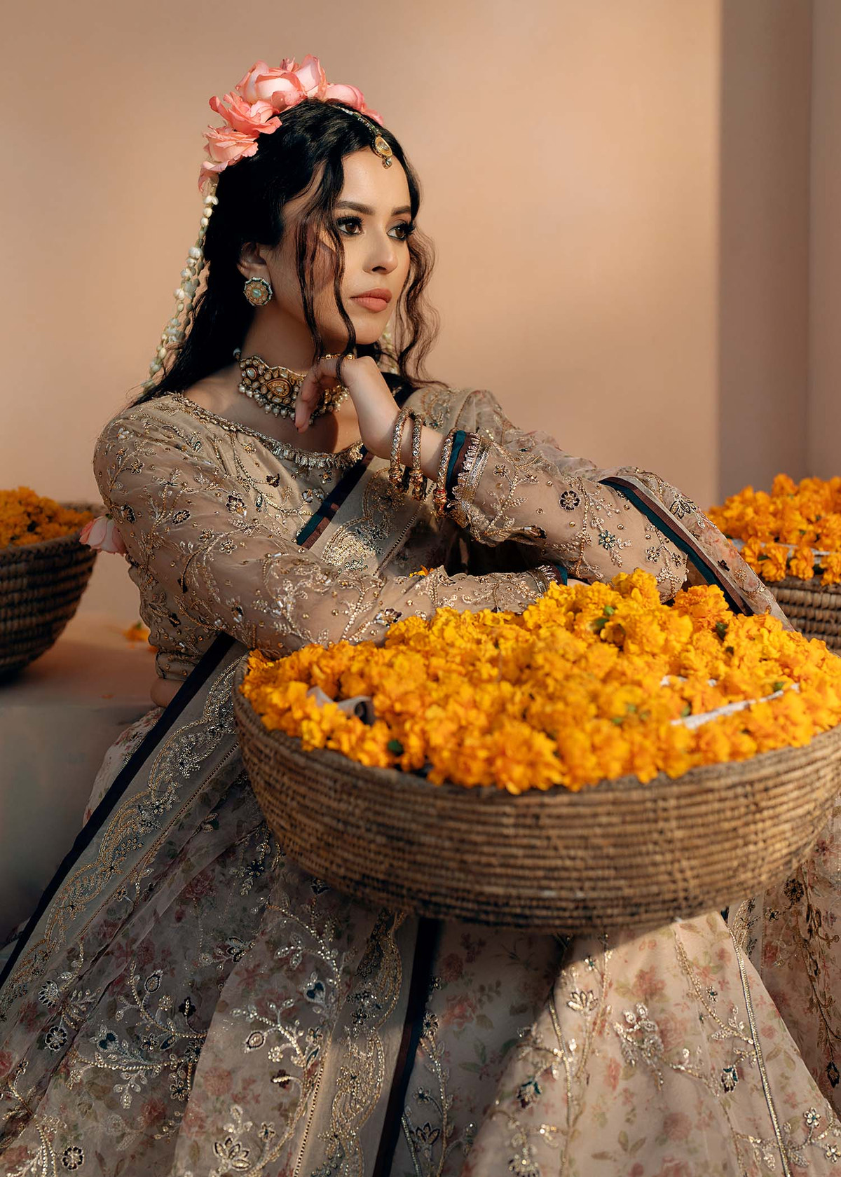 Fozia Khalid | Chamakh Dhamakh Wedding Festivity | Rasam -  Fozia Khalid Ladies Clothes - Original Designer Dress - House of Maryam