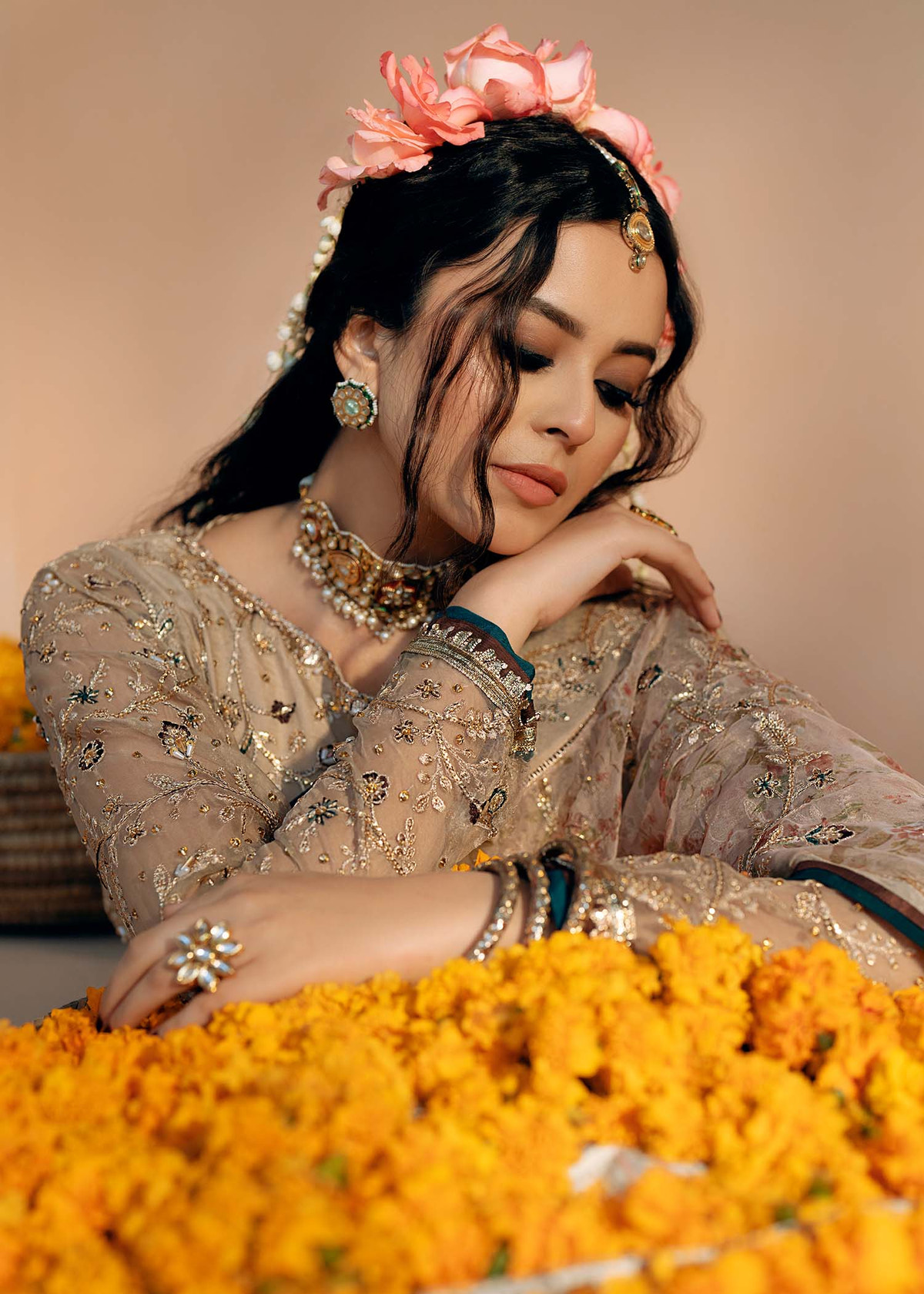 Fozia Khalid | Chamakh Dhamakh Wedding Festivity | Rasam -  Fozia Khalid Ladies Clothes - Original Designer Dress - House of Maryam
