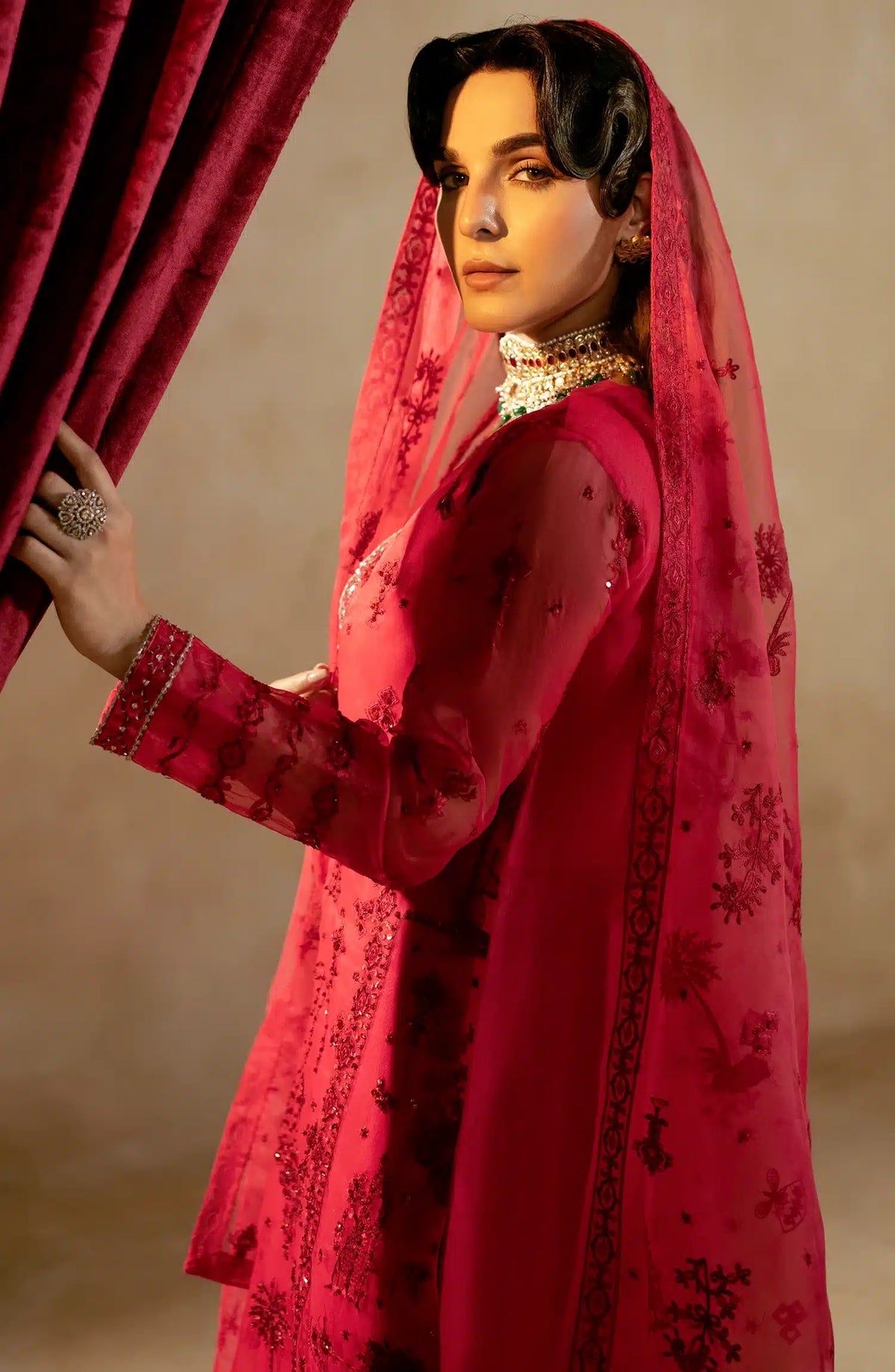 Maryum N Maria | Zamani Beghum Formals 23 | Tourmaline-(MW23-513) -  Maryum N Maria Formal - Original Designer Dress - House of Maryam
