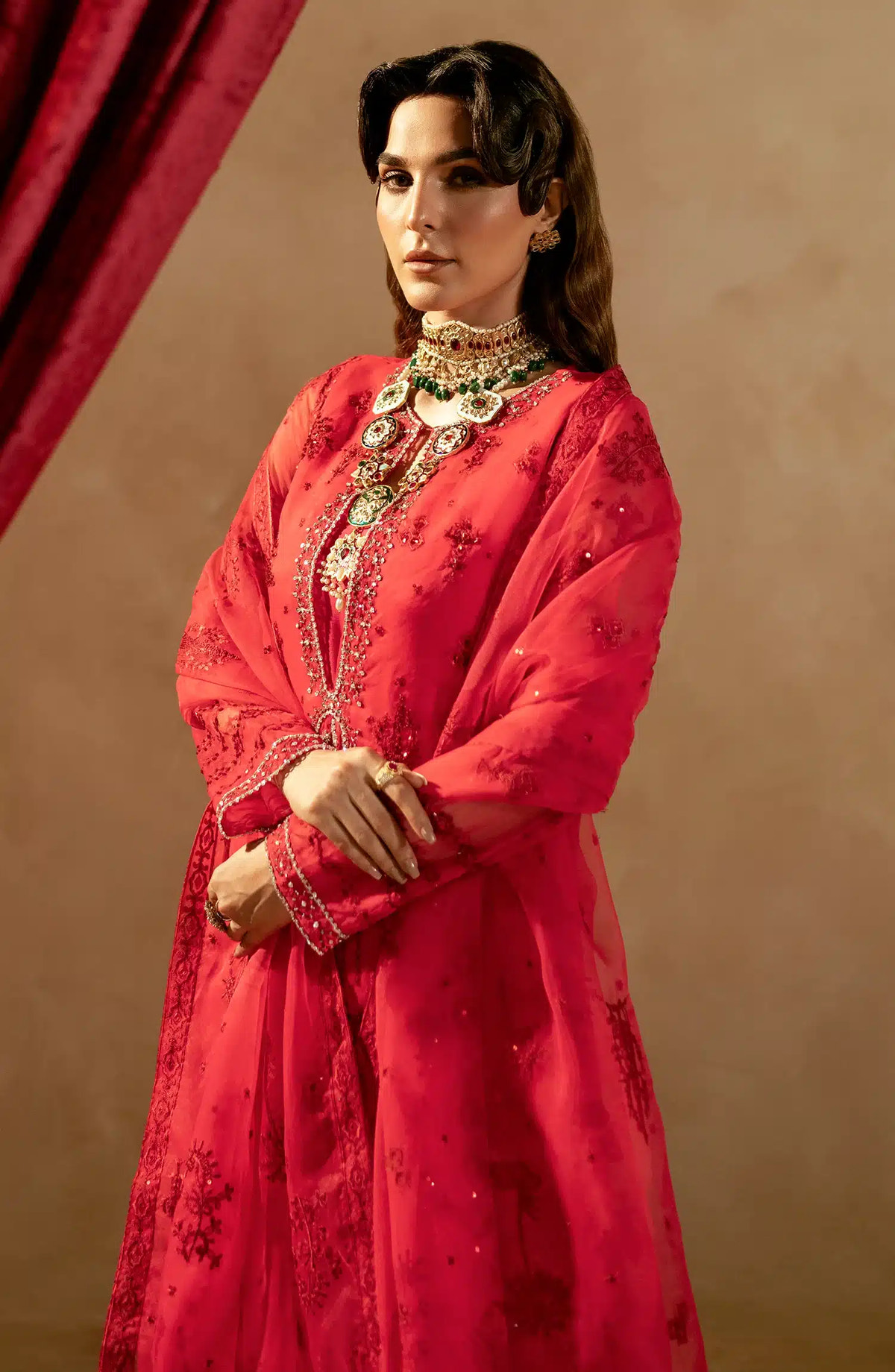 Maryum N Maria | Zamani Beghum Formals 23 | Tourmaline-(MW23-513) -  Maryum N Maria Formal - Original Designer Dress - House of Maryam