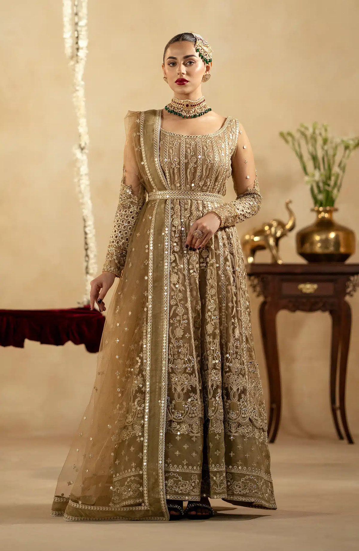 Maryum N Maria | Zamani Beghum Formals 23 | Crystal Quartz-(MW23-520) -  Maryum N Maria Formal - Original Designer Dress - House of Maryam