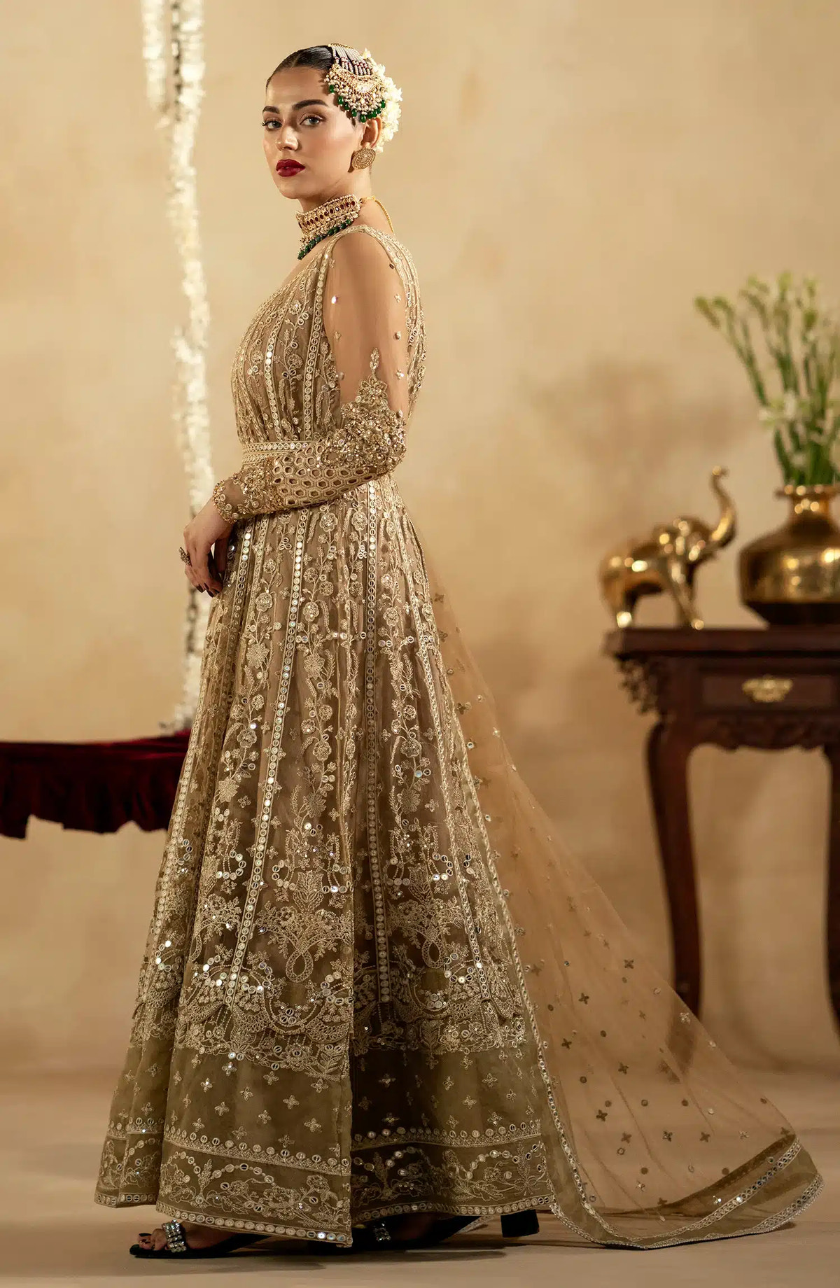 Maryum N Maria | Zamani Beghum Formals 23 | Crystal Quartz-(MW23-520) -  Maryum N Maria Formal - Original Designer Dress - House of Maryam