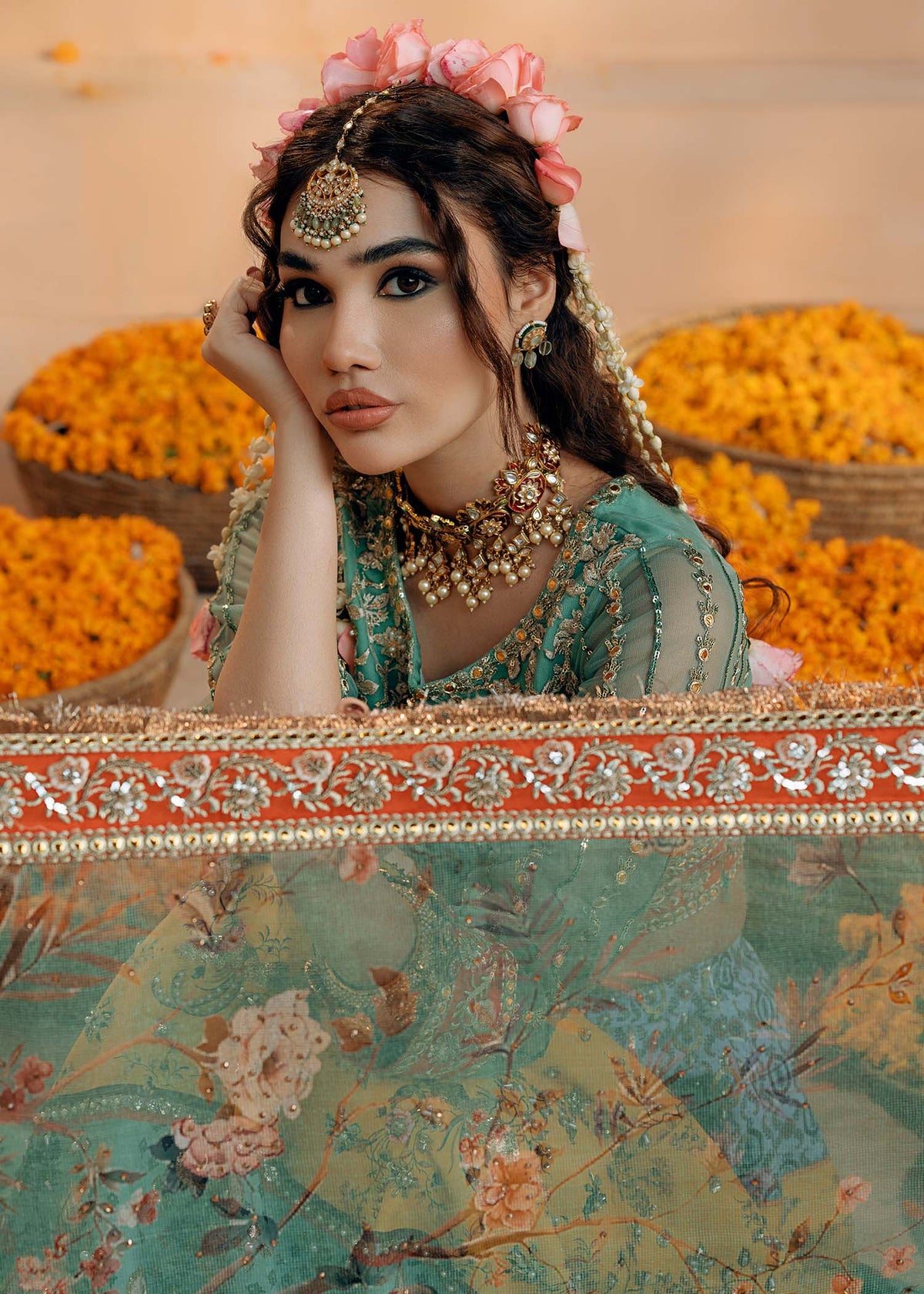 Fozia Khalid | Chamakh Dhamakh Wedding Festivity | Shagun -  Fozia Khalid Ladies Clothes - Original Designer Dress - House of Maryam