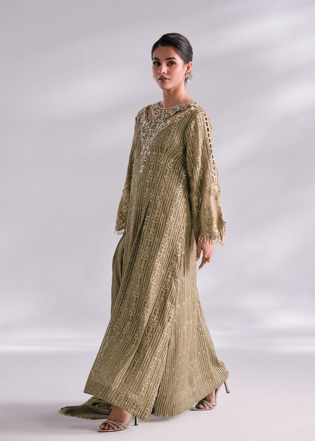 Mehak Yaqoob | Enchante The Luxe Edit | Peridot -  Mehak Yaqoob Ladies Clothes - Original Designer Dress - House of Maryam