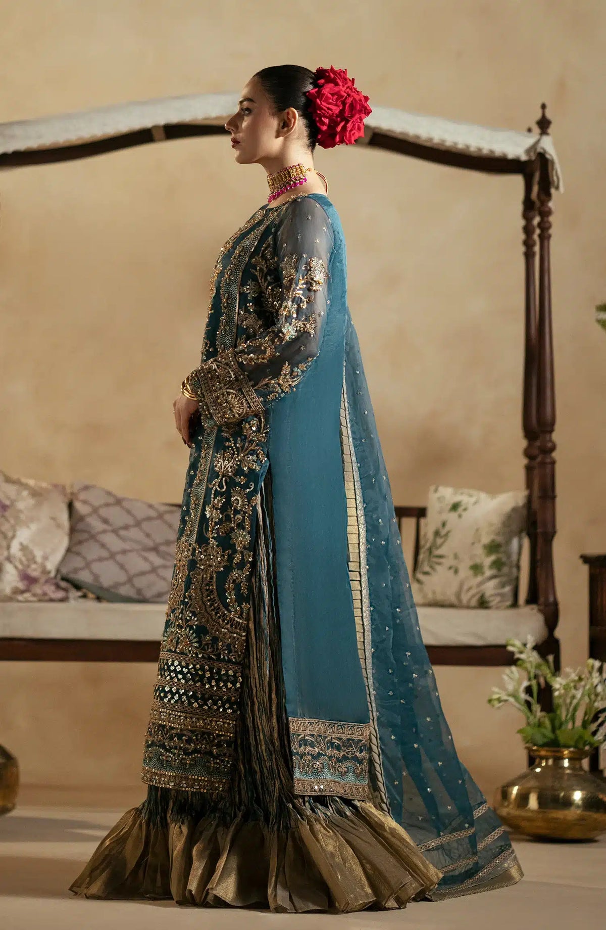 Maryum N Maria | Zamani Beghum Formals 23 | Zircon-(MW23-514) -  Maryum N Maria Bridal - Original Designer Dress - House of Maryam