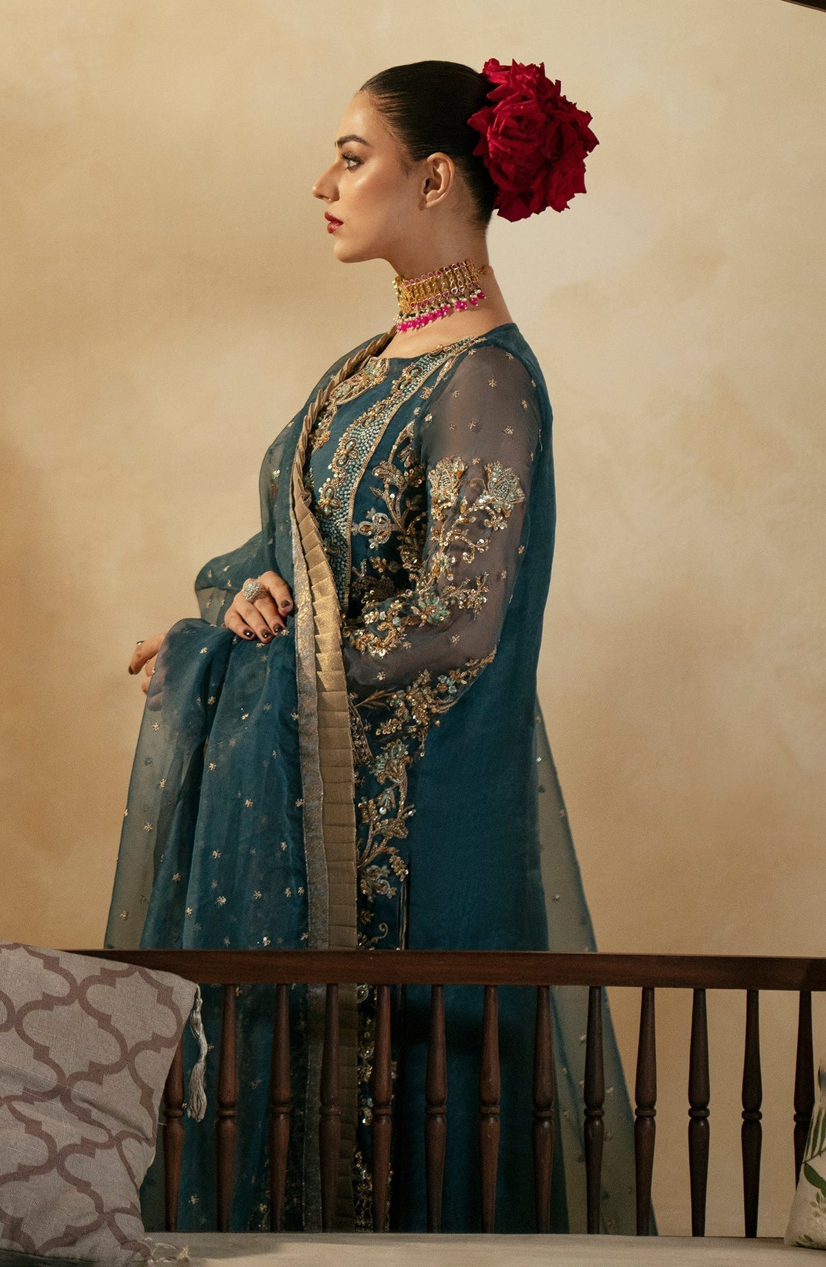 Maryum N Maria | Zamani Beghum Formals 23 | Zircon-(MW23-514) -  Maryum N Maria Bridal - Original Designer Dress - House of Maryam