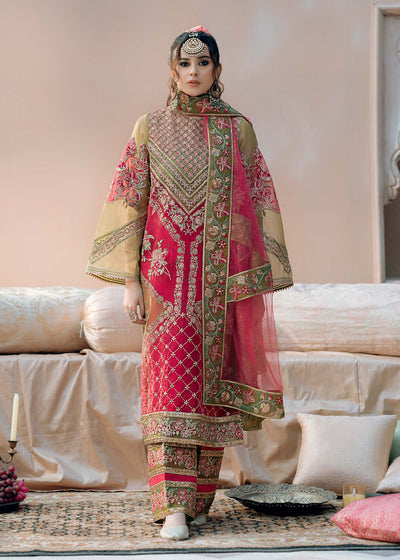 Fozia Khalid | Chamakh Dhamakh Wedding Festivity | Doli -  Fozia Khalid Ladies Clothes - Original Designer Dress - House of Maryam