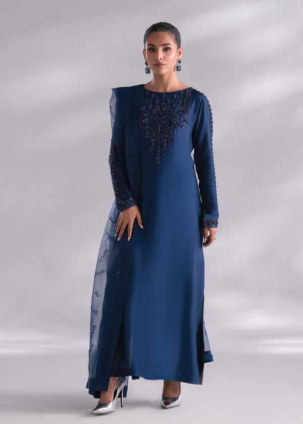 Mehak Yaqoob | Enchante The Luxe Edit | Sapphire -  Mehak Yaqoob Ladies Clothes - Original Designer Dress - House of Maryam