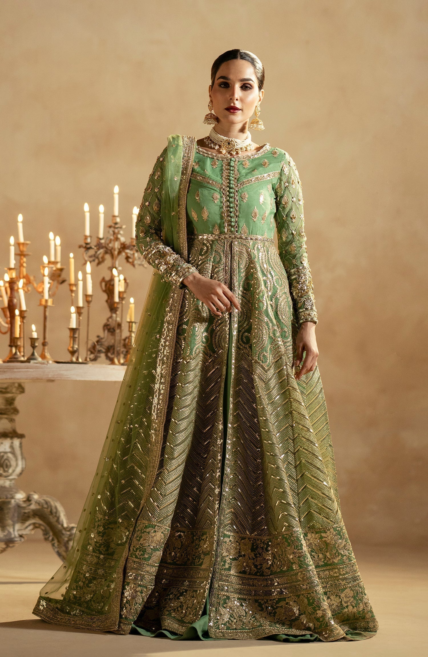 Maryum N Maria | Zamani Beghum Formals 23 | Opal-(MW23-518)