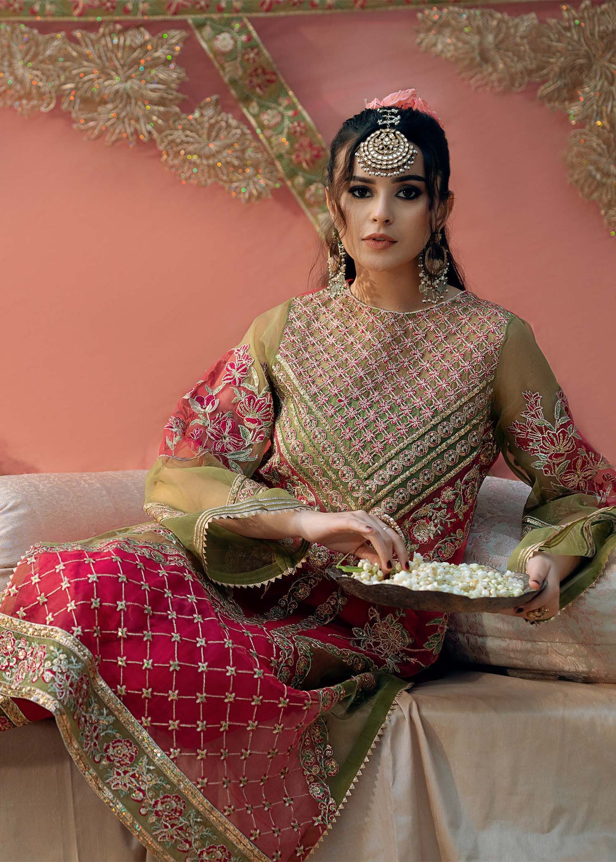 Fozia Khalid | Chamakh Dhamakh Wedding Festivity | Doli -  Fozia Khalid Ladies Clothes - Original Designer Dress - House of Maryam