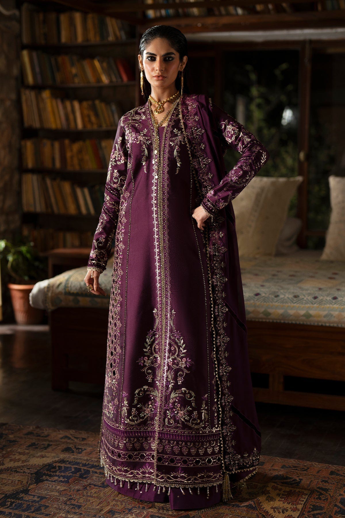 Saad Bin Shahzad | silk Formals | Laila