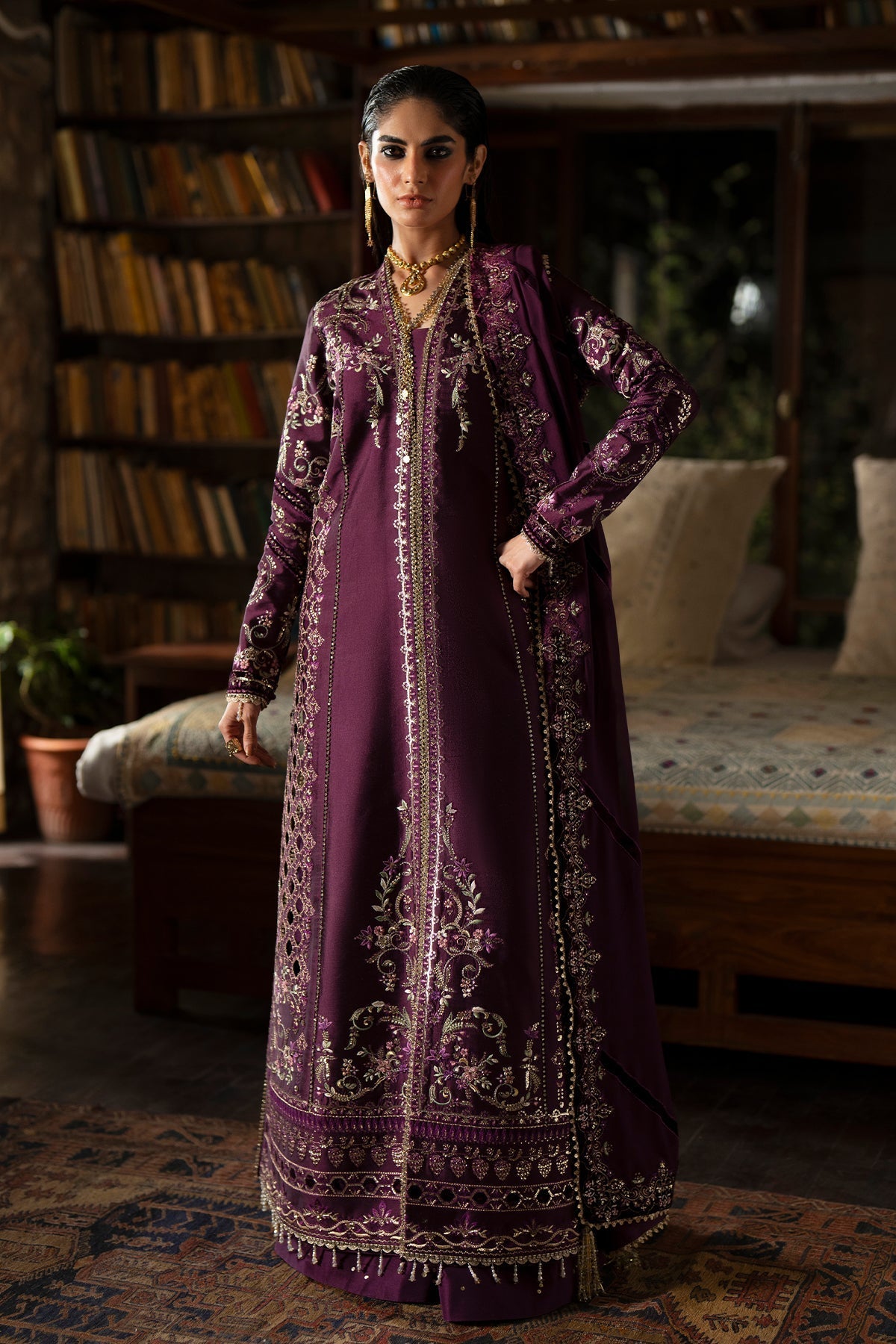 Saad Bin Shahzad | silk Formals | Laila
