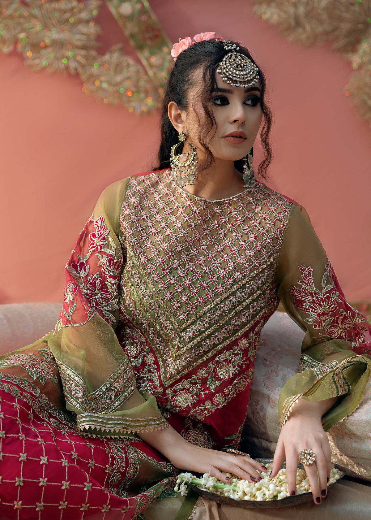 Fozia Khalid | Chamakh Dhamakh Wedding Festivity | Doli -  Fozia Khalid Ladies Clothes - Original Designer Dress - House of Maryam