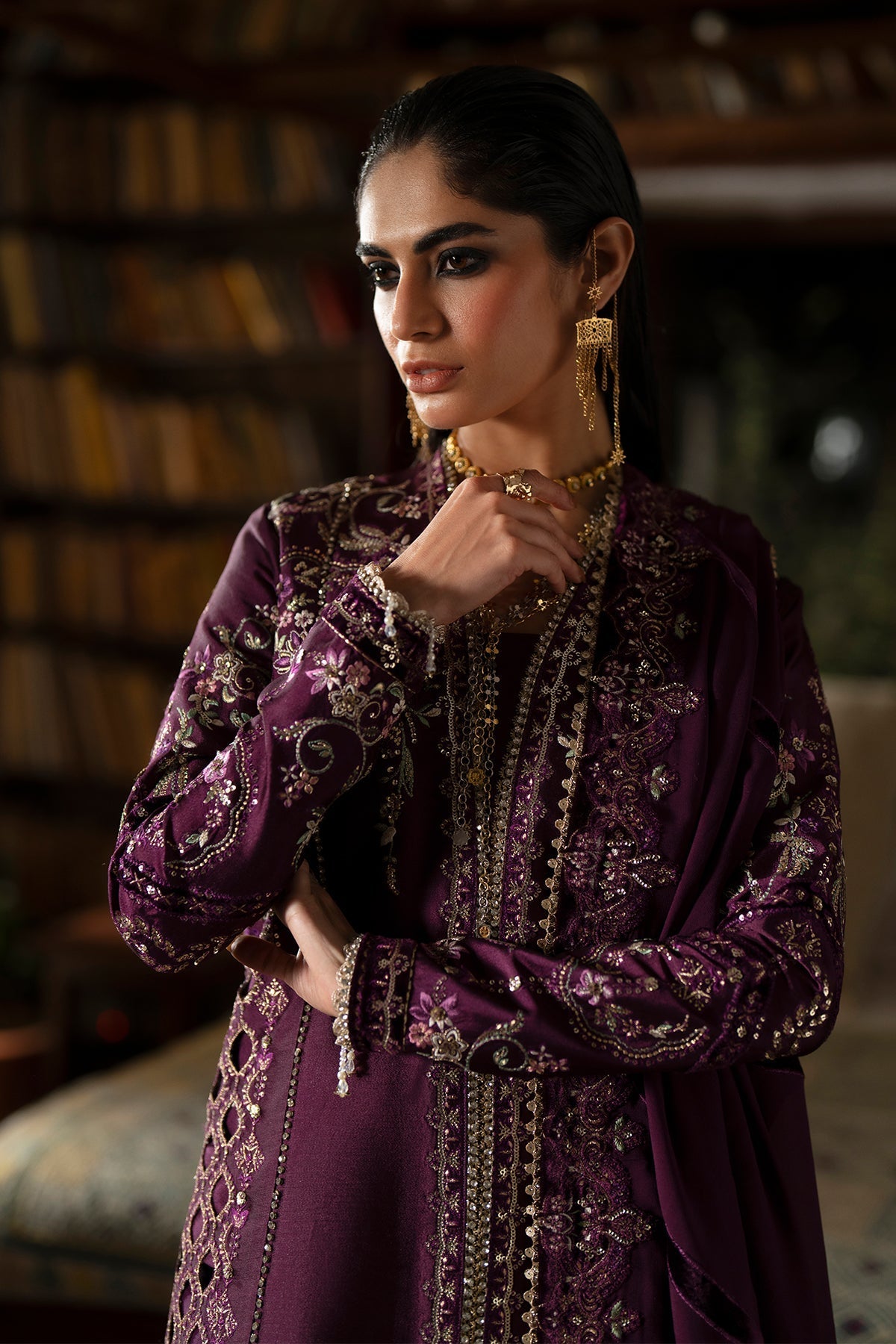 Saad Bin Shahzad | silk Formals | Laila, image 5