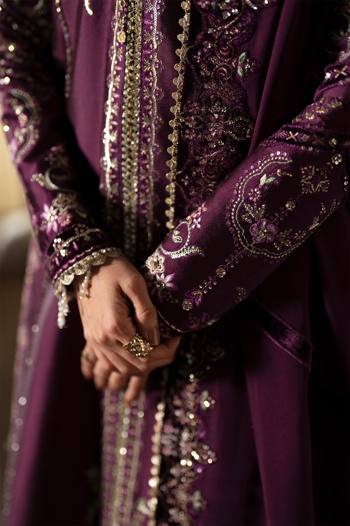 Saad Bin Shahzad | silk Formals | Laila, image 3