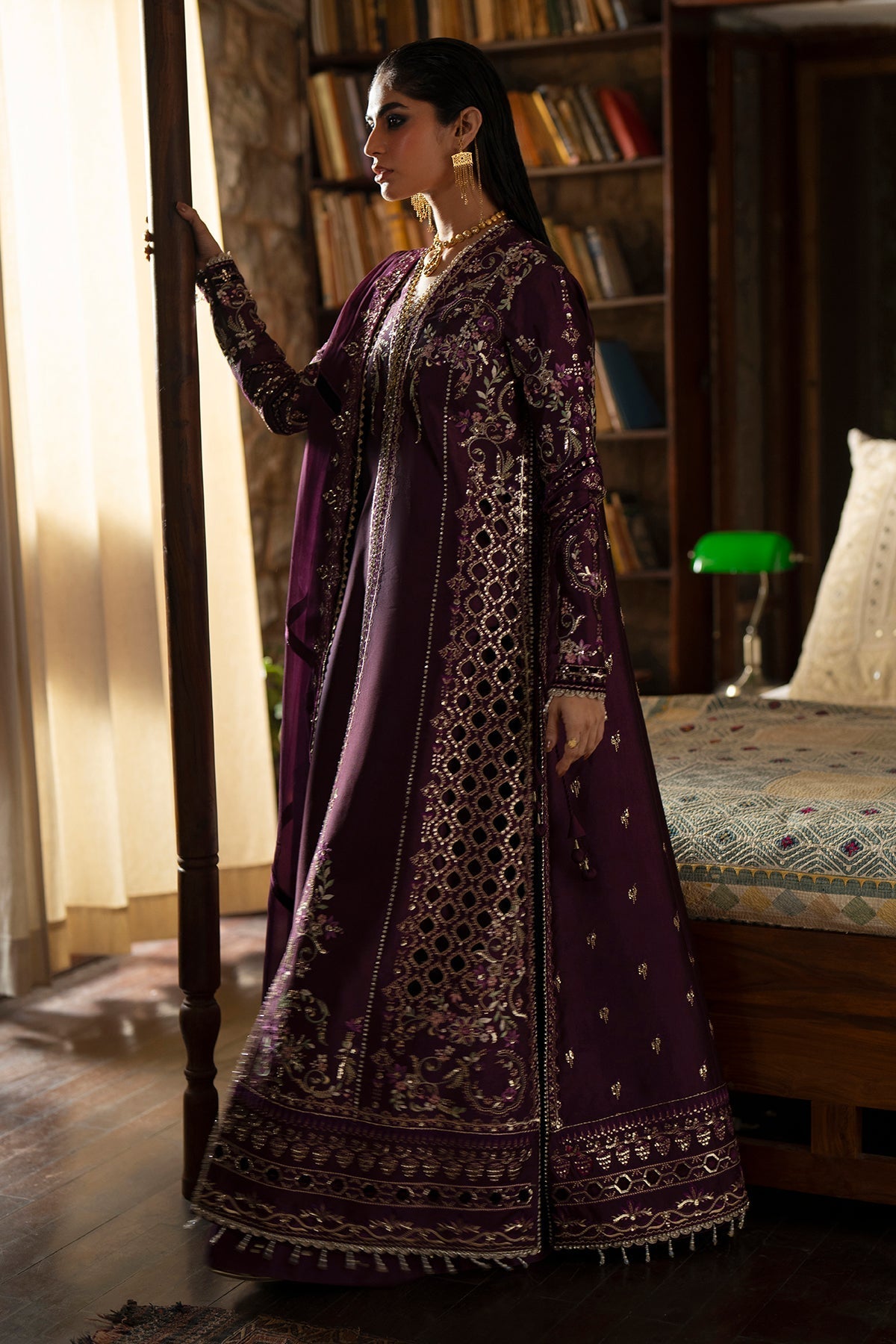 Saad Bin Shahzad | silk Formals | Laila, image 2