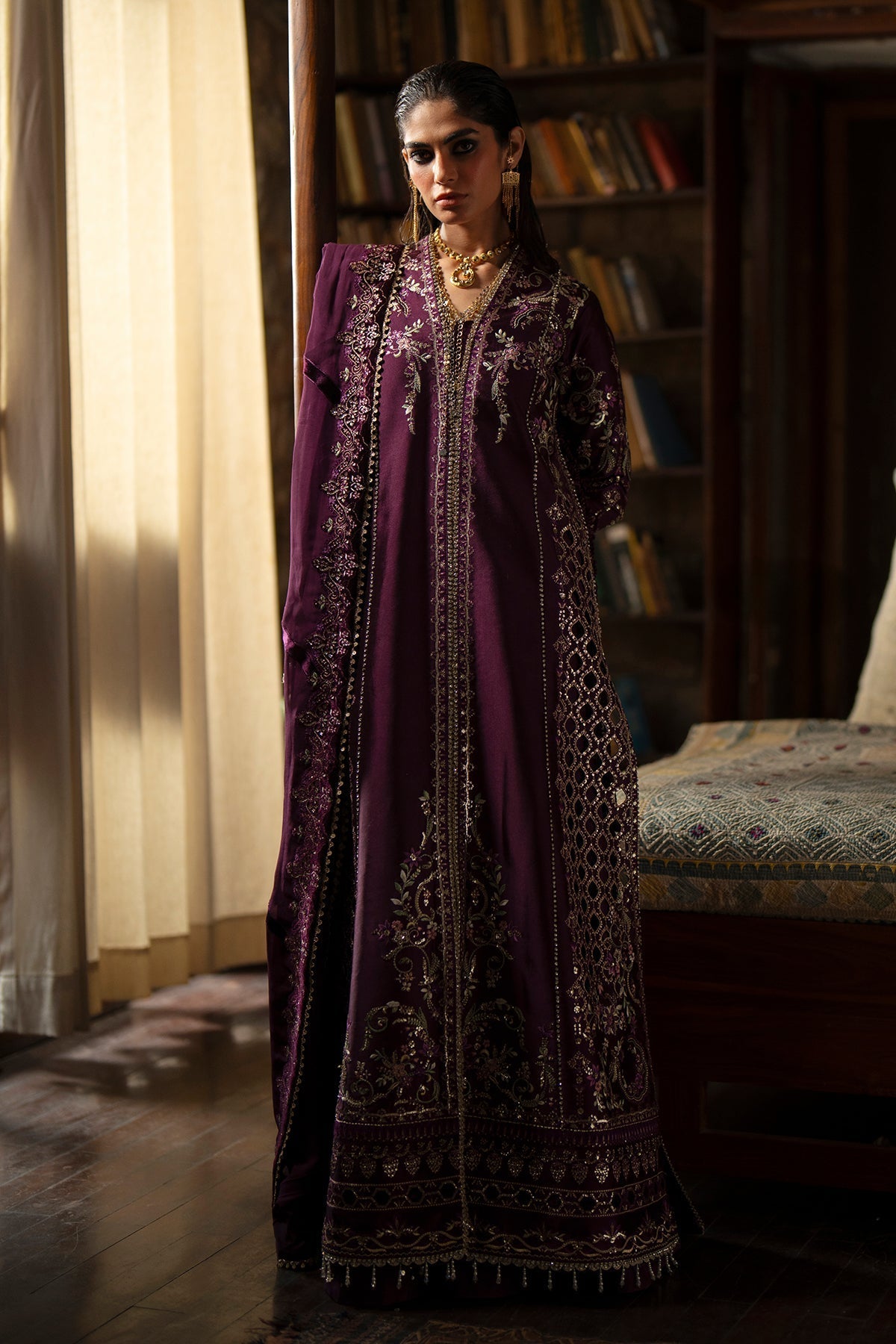Saad Bin Shahzad | silk Formals | Laila, image 6