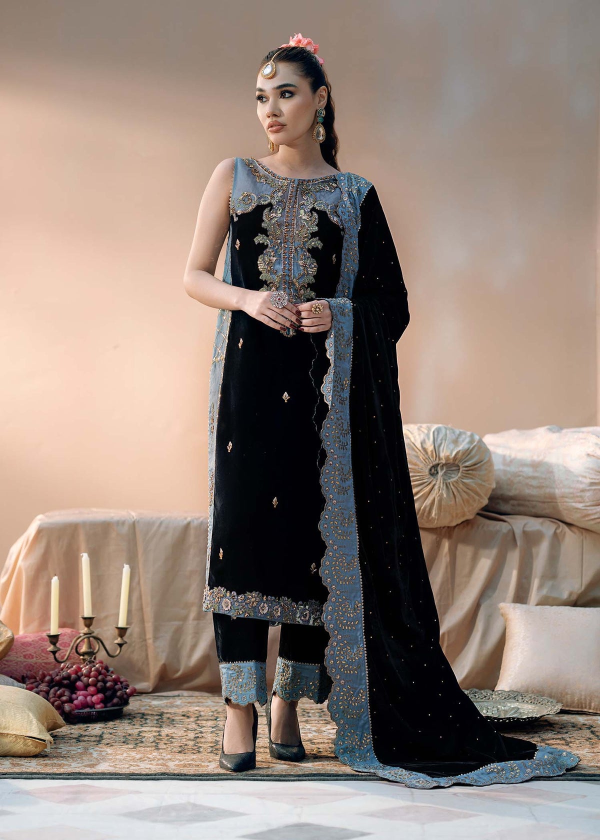 Fozia Khalid | Chamakh Dhamakh Wedding Festivity | Heer -  Fozia Khalid Ladies Clothes - Original Designer Dress - House of Maryam