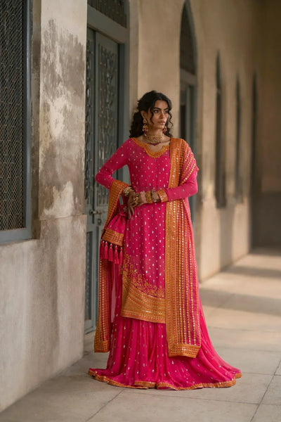 Erum Khan | Mannat Formals | Rangoli -  Erum Khan Bridal - Original Designer Dress - House of Maryam
