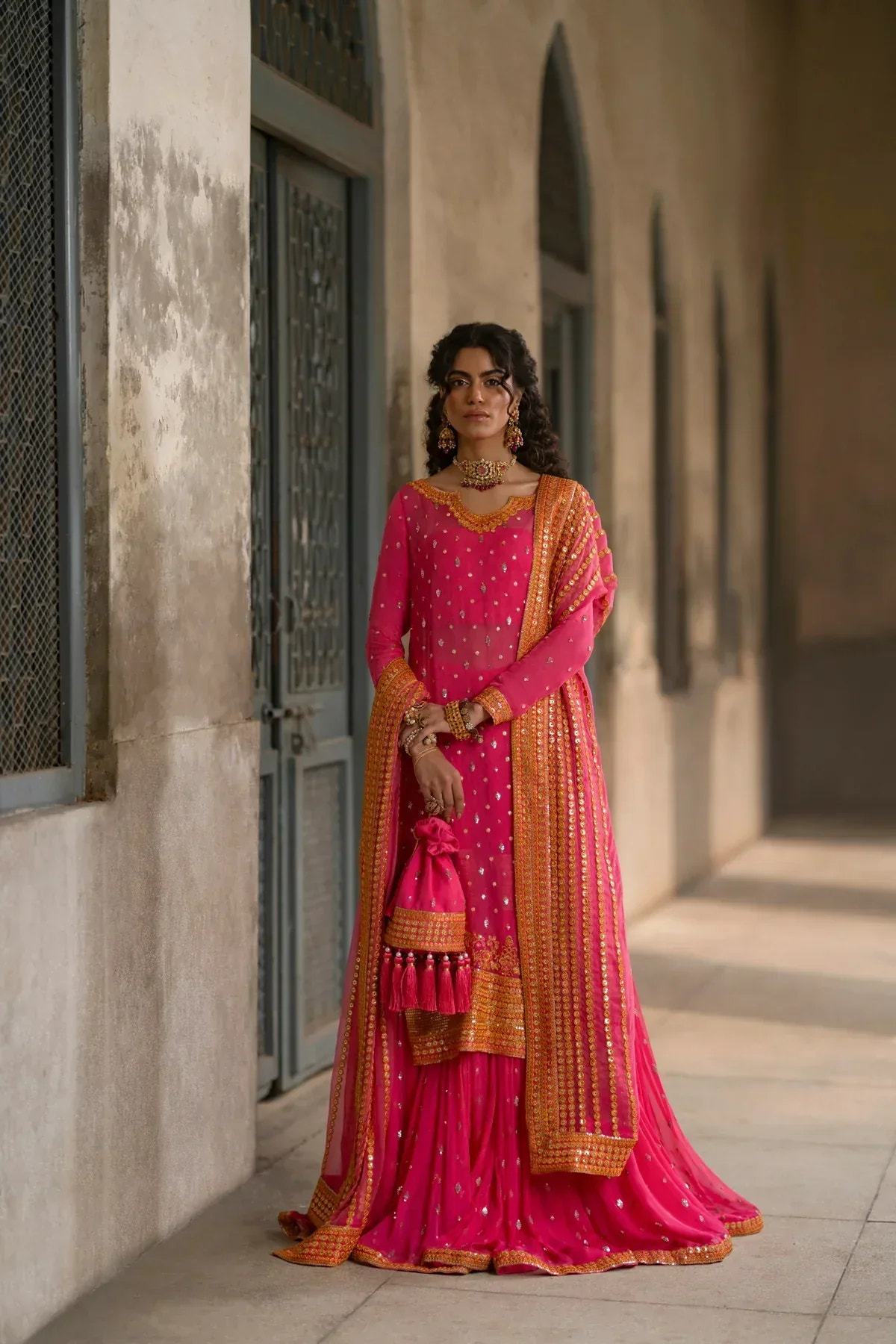 Erum Khan | Mannat Formals | Rangoli -  Erum Khan Bridal - Original Designer Dress - House of Maryam