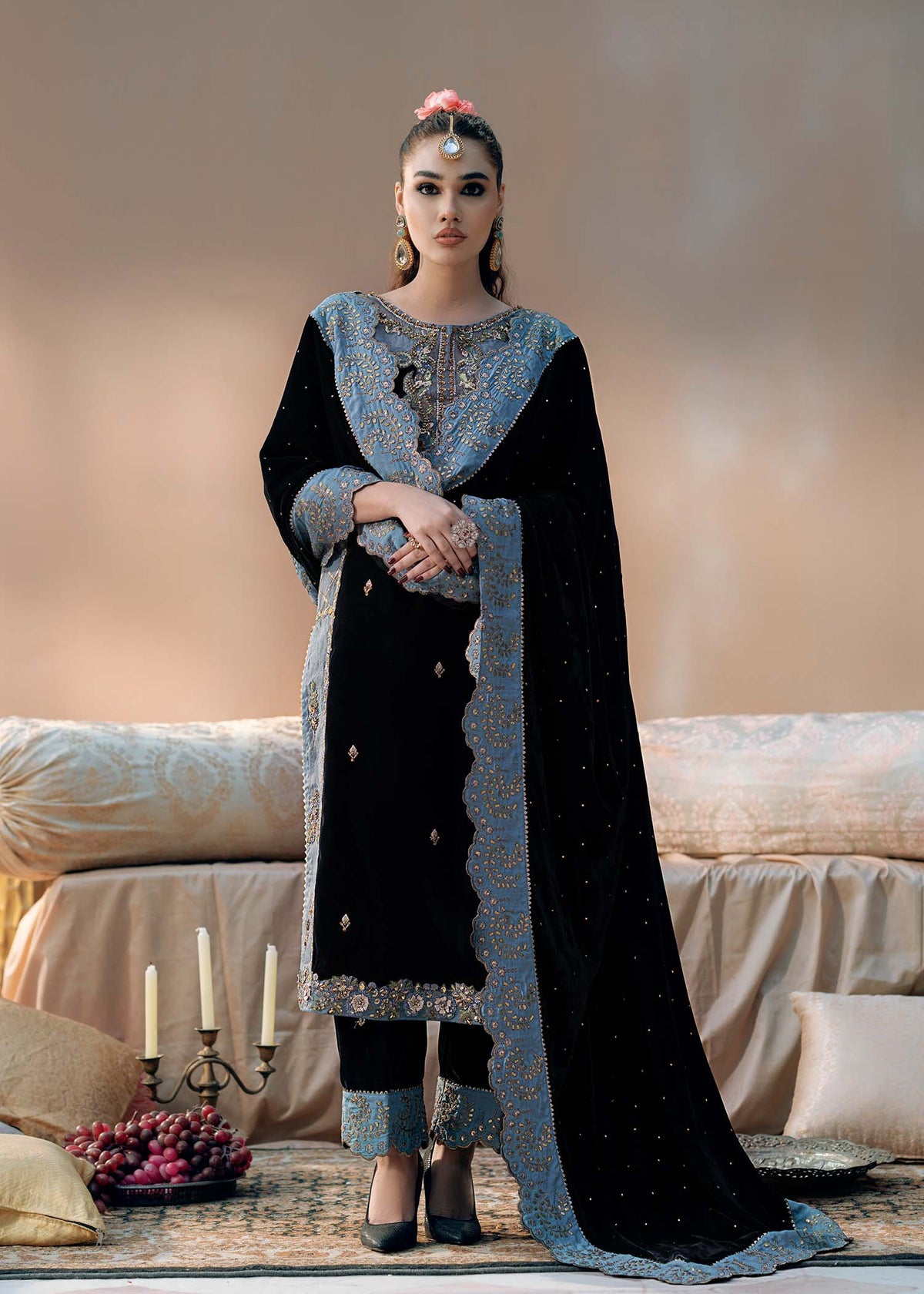 Fozia Khalid | Chamakh Dhamakh Wedding Festivity | Heer -  Fozia Khalid Ladies Clothes - Original Designer Dress - House of Maryam