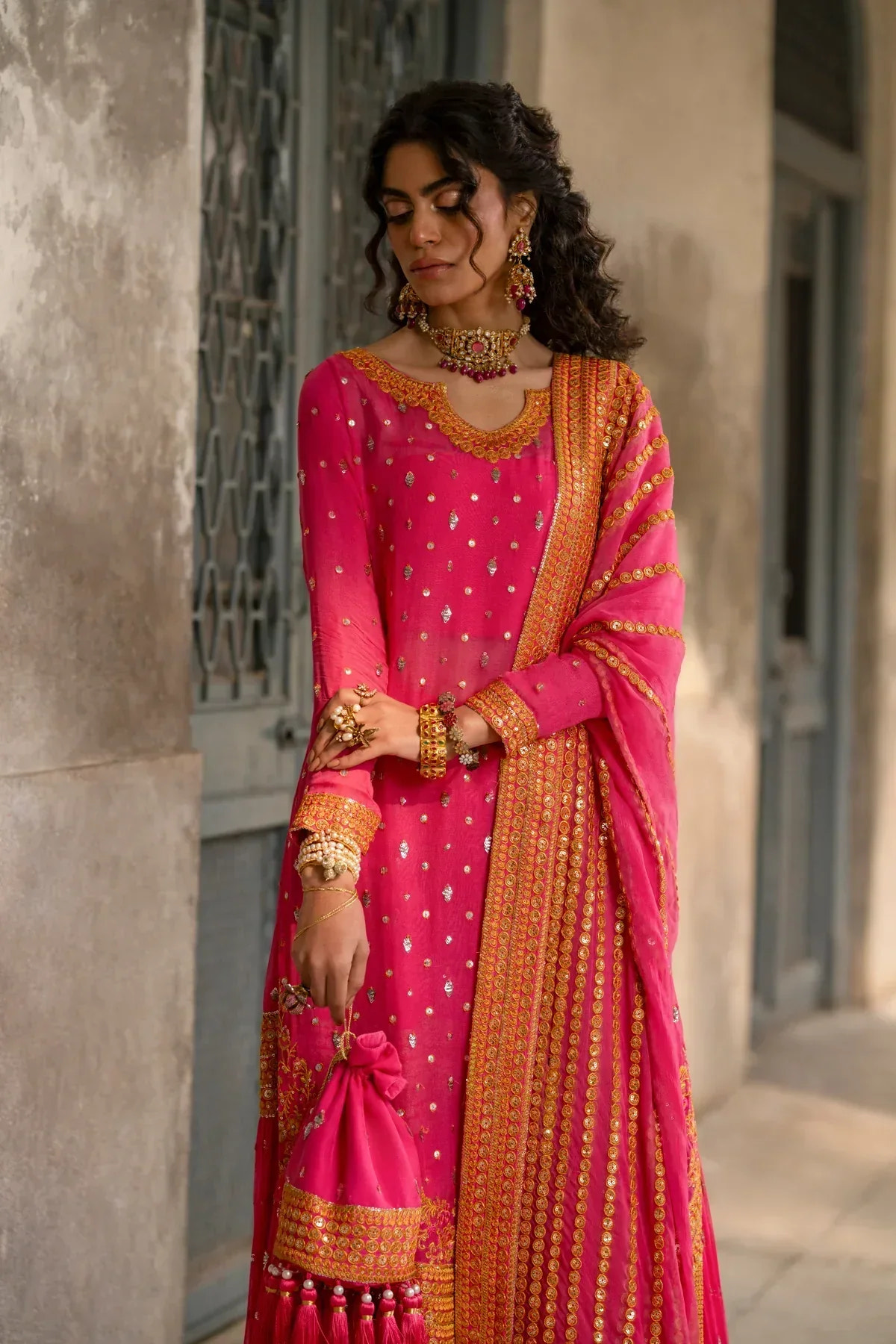 Erum Khan | Mannat Formals | Rangoli -  Erum Khan Bridal - Original Designer Dress - House of Maryam