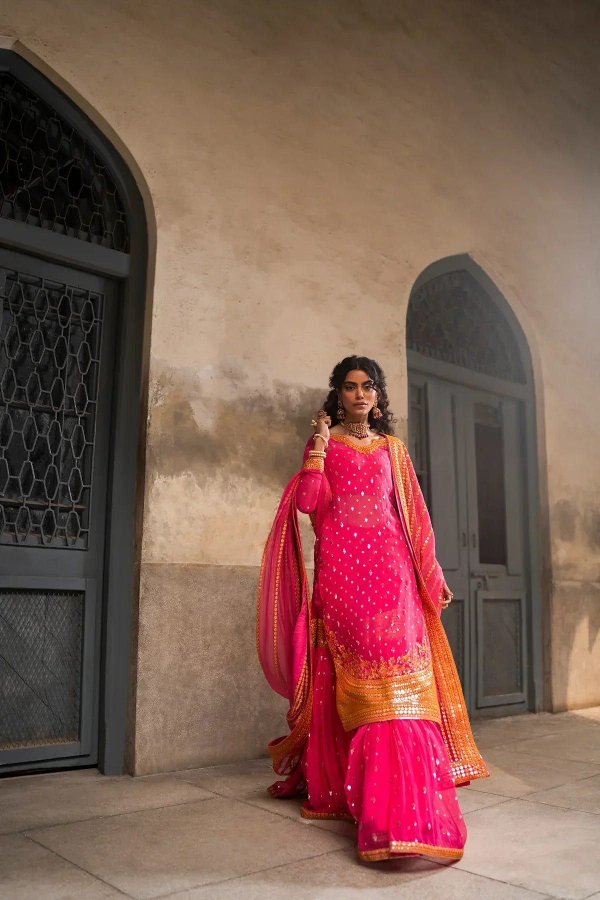 Erum Khan | Mannat Formals | Rangoli -  Erum Khan Bridal - Original Designer Dress - House of Maryam