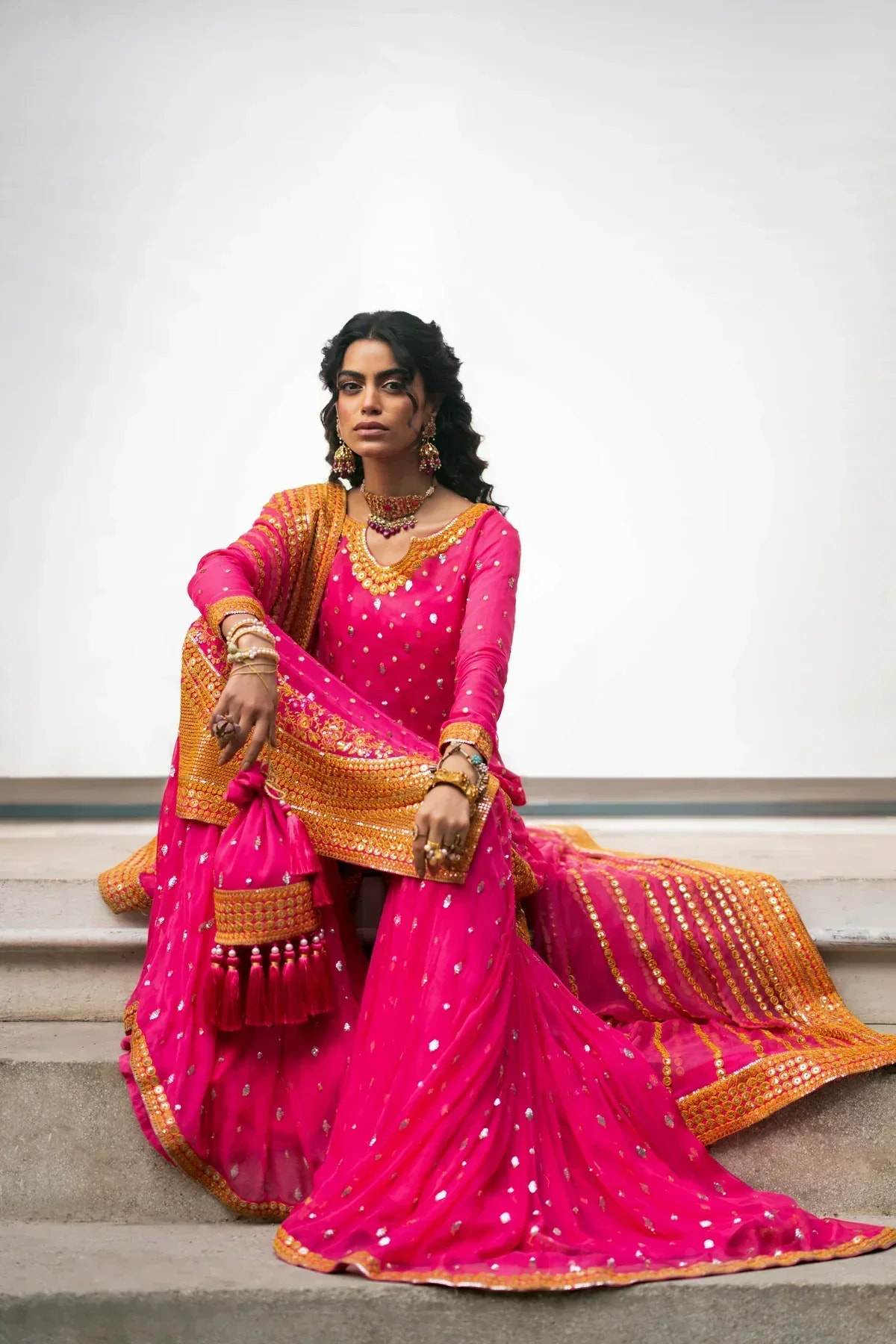 Erum Khan | Mannat Formals | Rangoli -  Erum Khan Bridal - Original Designer Dress - House of Maryam