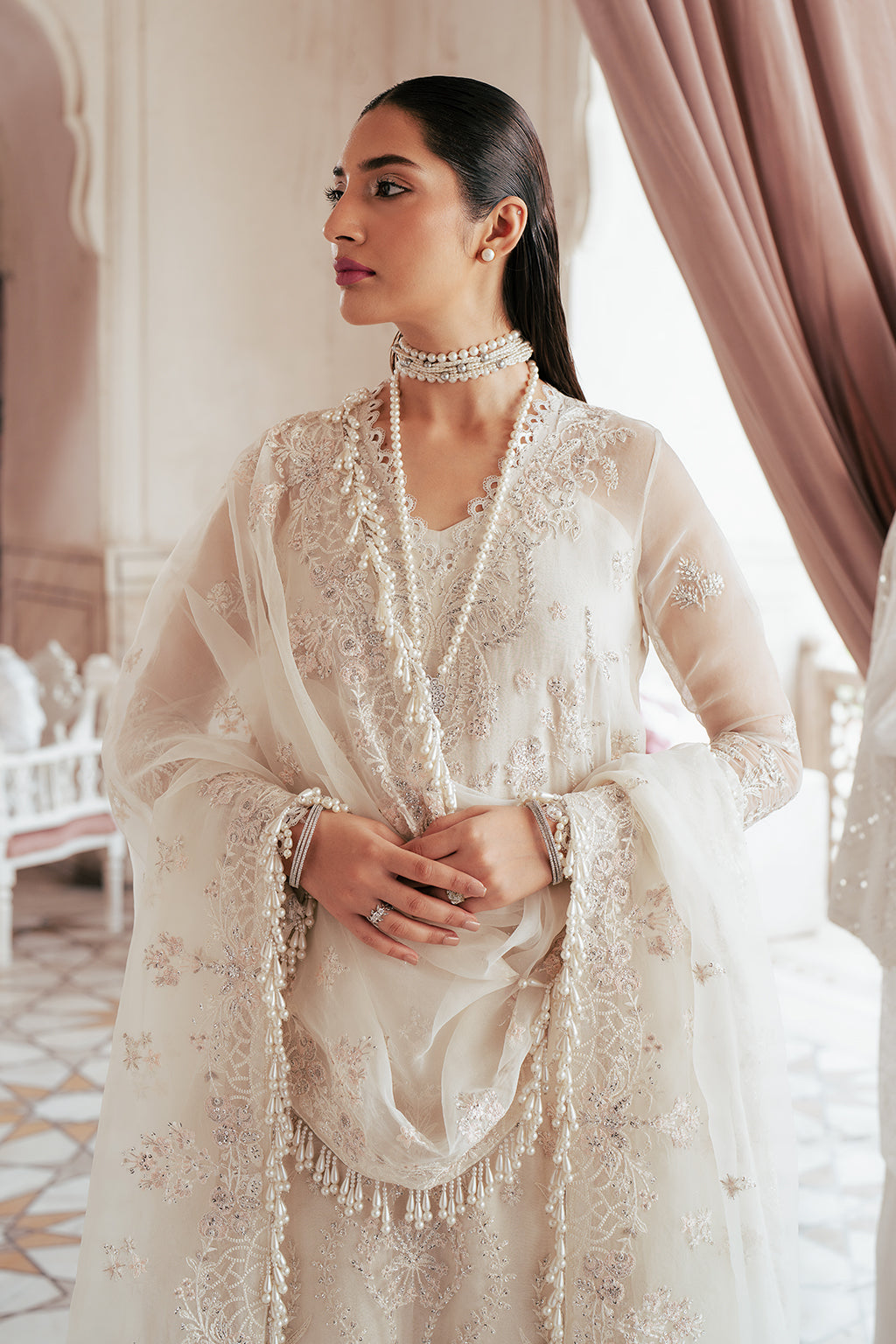 Saad Shaikh | Silsila Festive Collection | Zahria by Designer Saad Shaikh - House of Maryam - Pakistani Designer Ethnic Wear in {{ shop.shopifyCountryName }}