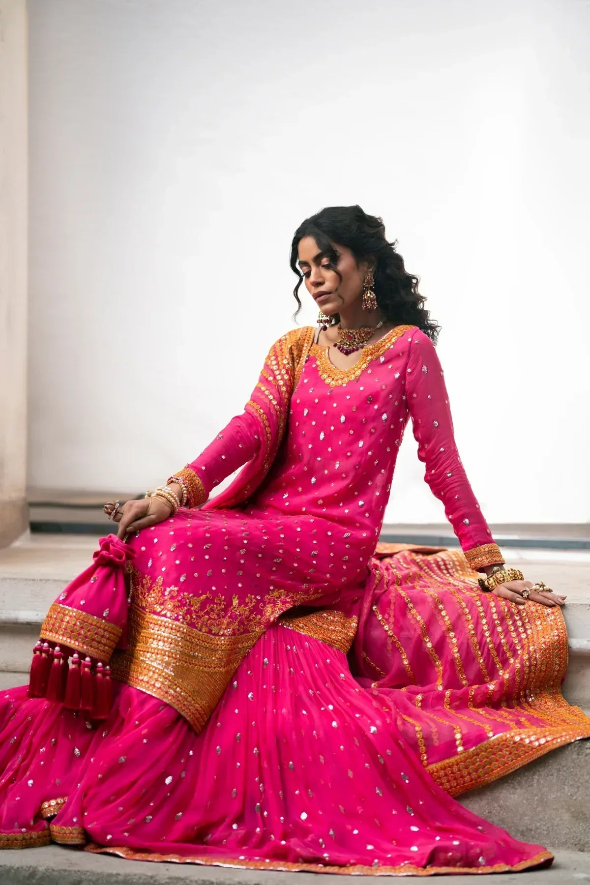Erum Khan | Mannat Formals | Rangoli -  Erum Khan Bridal - Original Designer Dress - House of Maryam