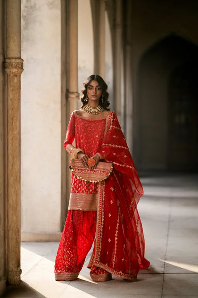 Erum Khan | Mannat Formals | Gulnaar -  Erum Khan Bridal - Original Designer Dress - House of Maryam