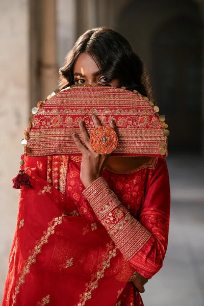 Erum Khan | Mannat Formals | Gulnaar -  Erum Khan Bridal - Original Designer Dress - House of Maryam