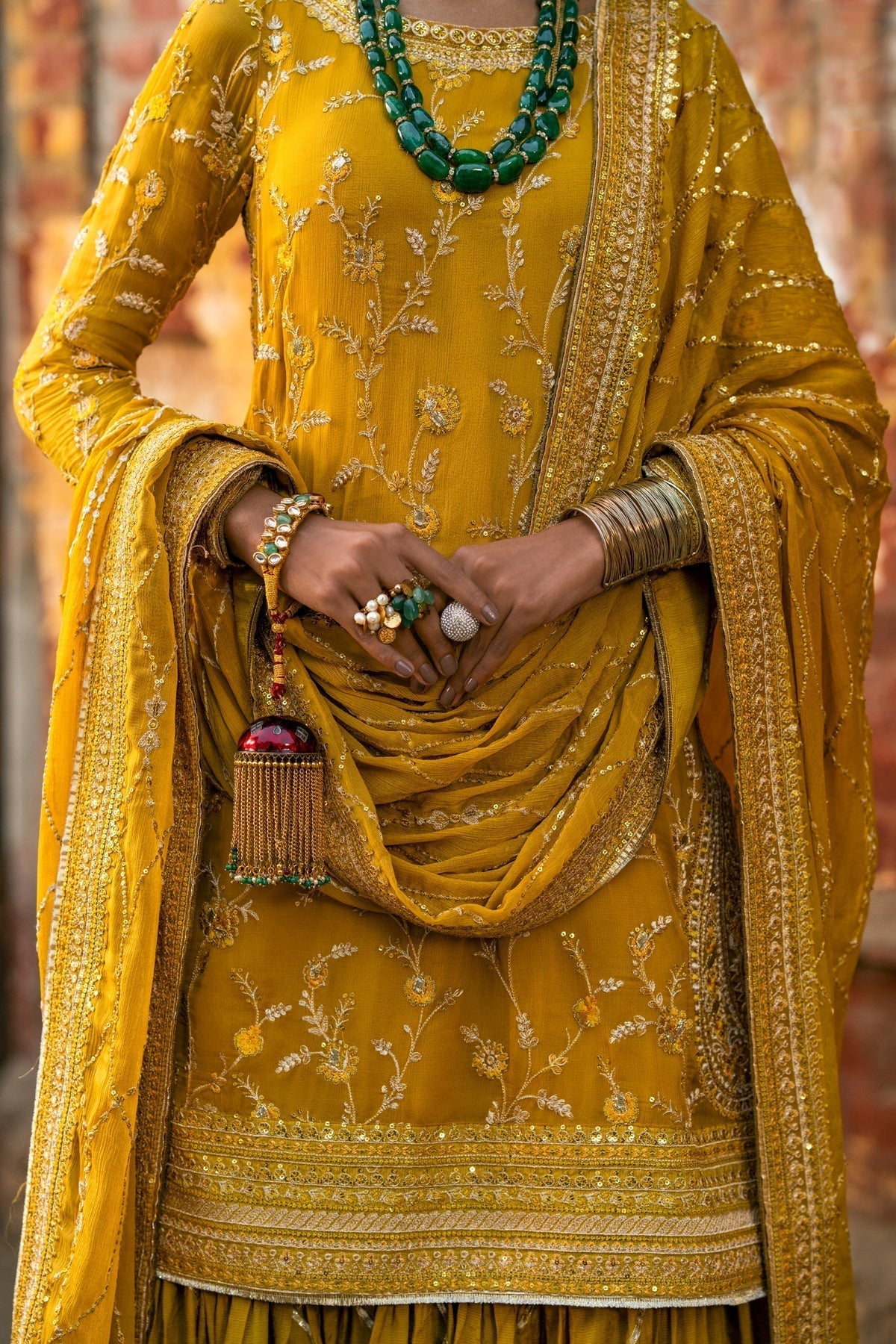 Erum Khan | Mannat Formals | Aatish -  Erum khan Bridal - Original Designer Dress - House of Maryam