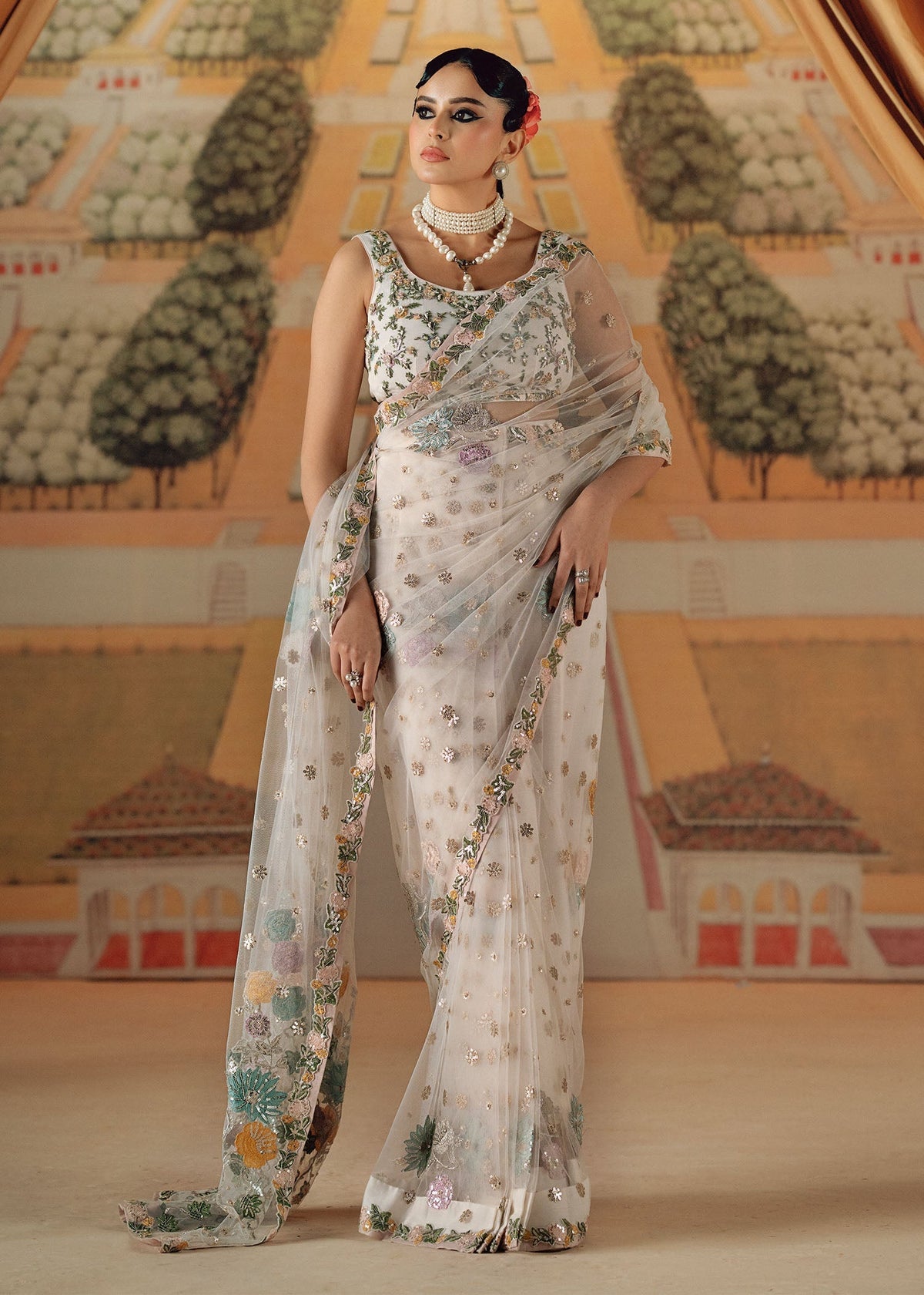 Fozia Khalid | Chamakh Dhamakh Wedding Festivity | Mu dikhai -  Fozia Khalid Ladies Clothes - Original Designer Dress - House of Maryam